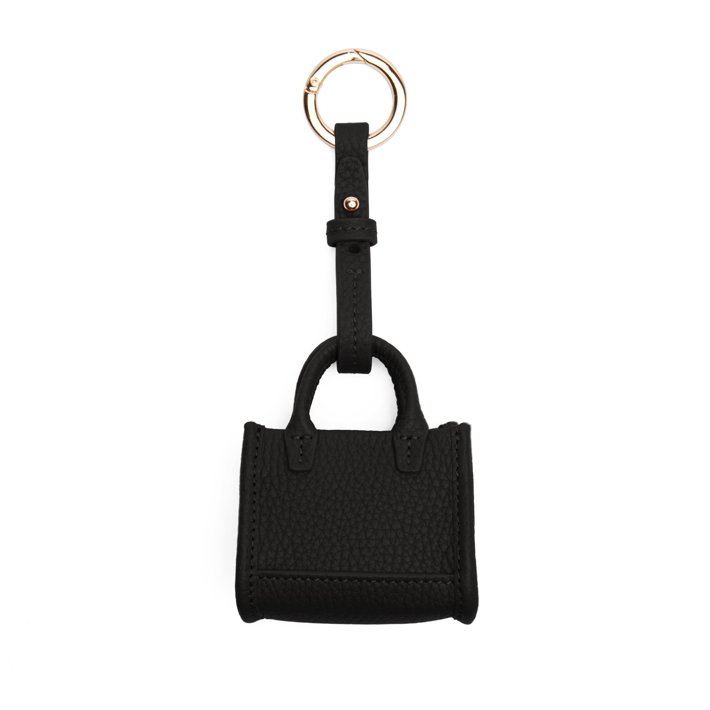 Kress Itty Bitty Bag Charm | Full-grain Leather, Playful Accent