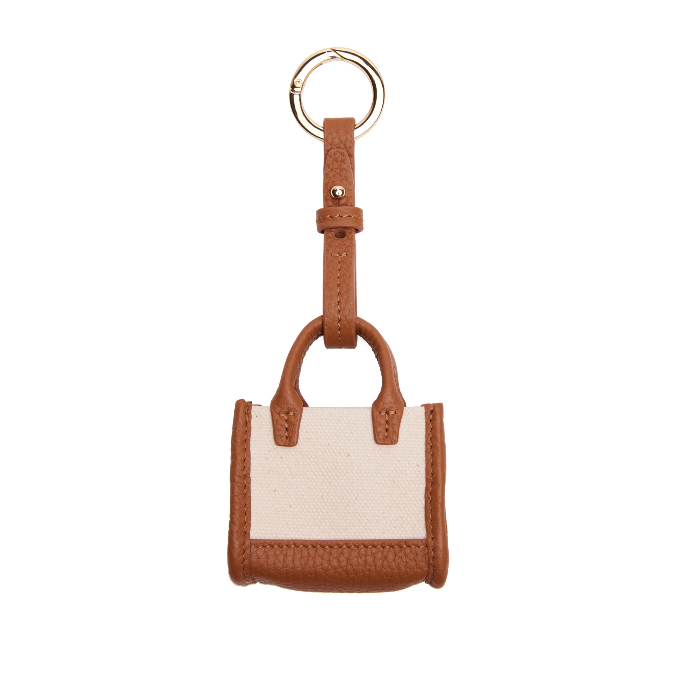 Kress Itty Bitty Bag Charm | Full-grain Leather, Playful Accent