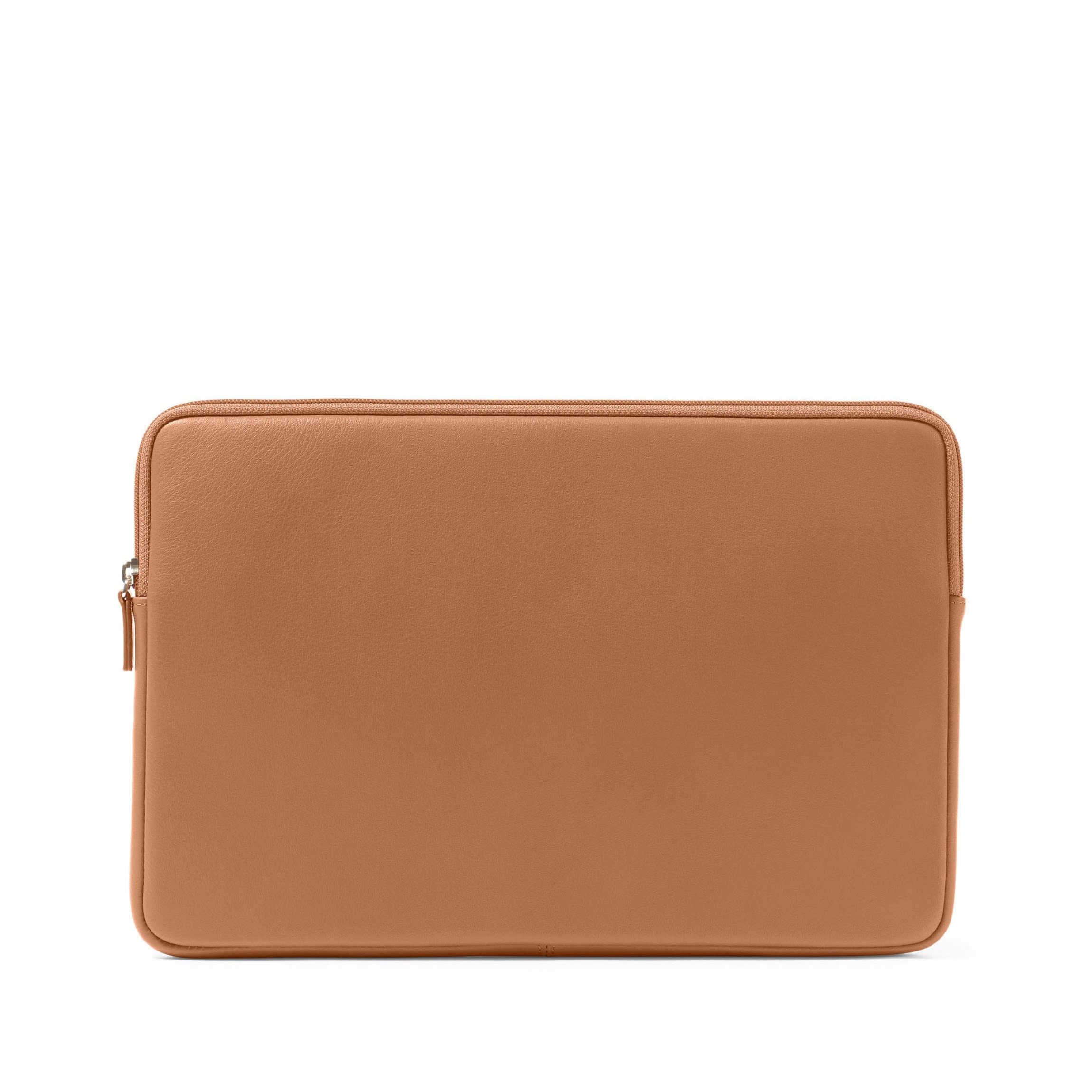 14 Inch MacBook Sleeve | Full grain leather, protective tech