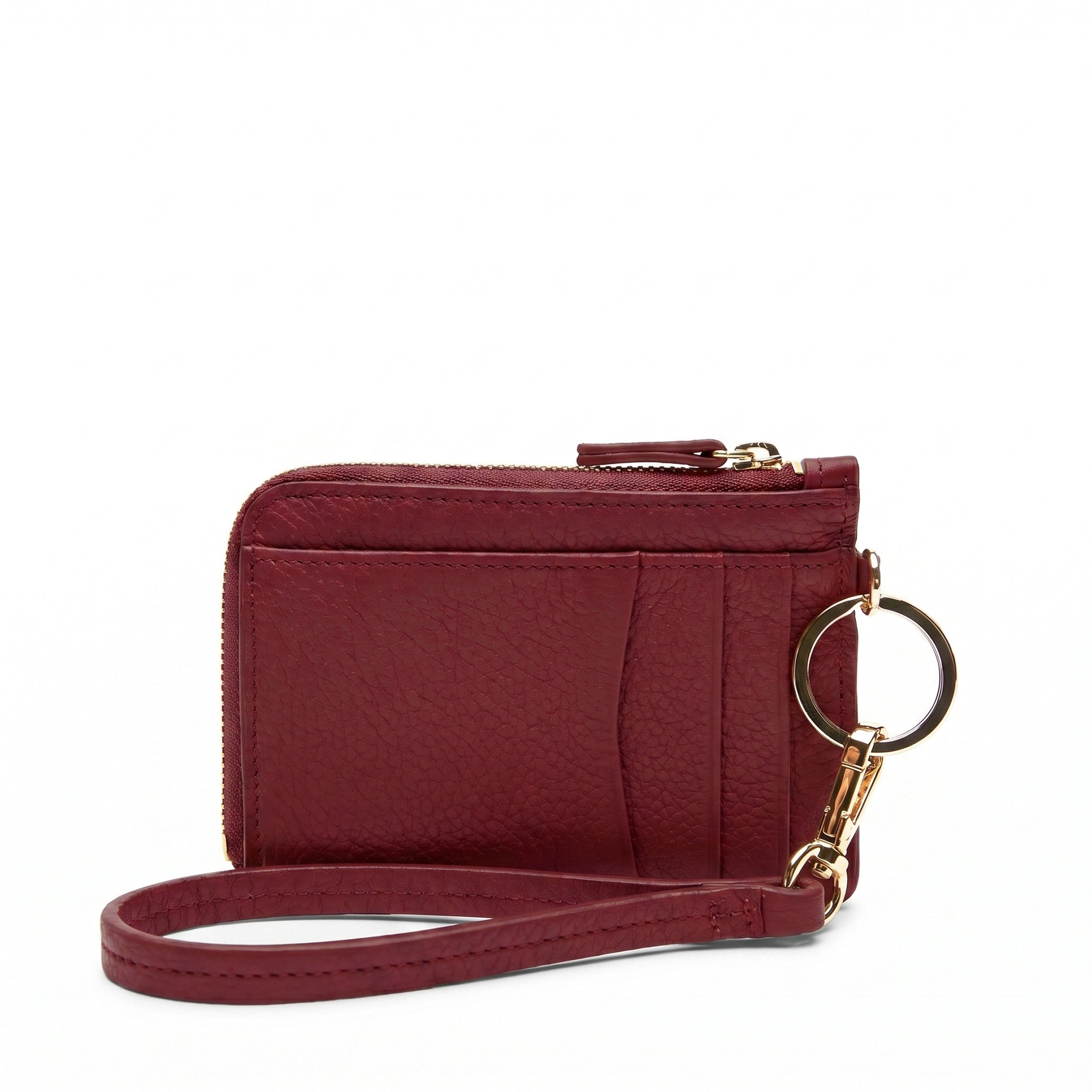 Devon Wristlet | Full Grain Leather, Versatile Everyday Pouch