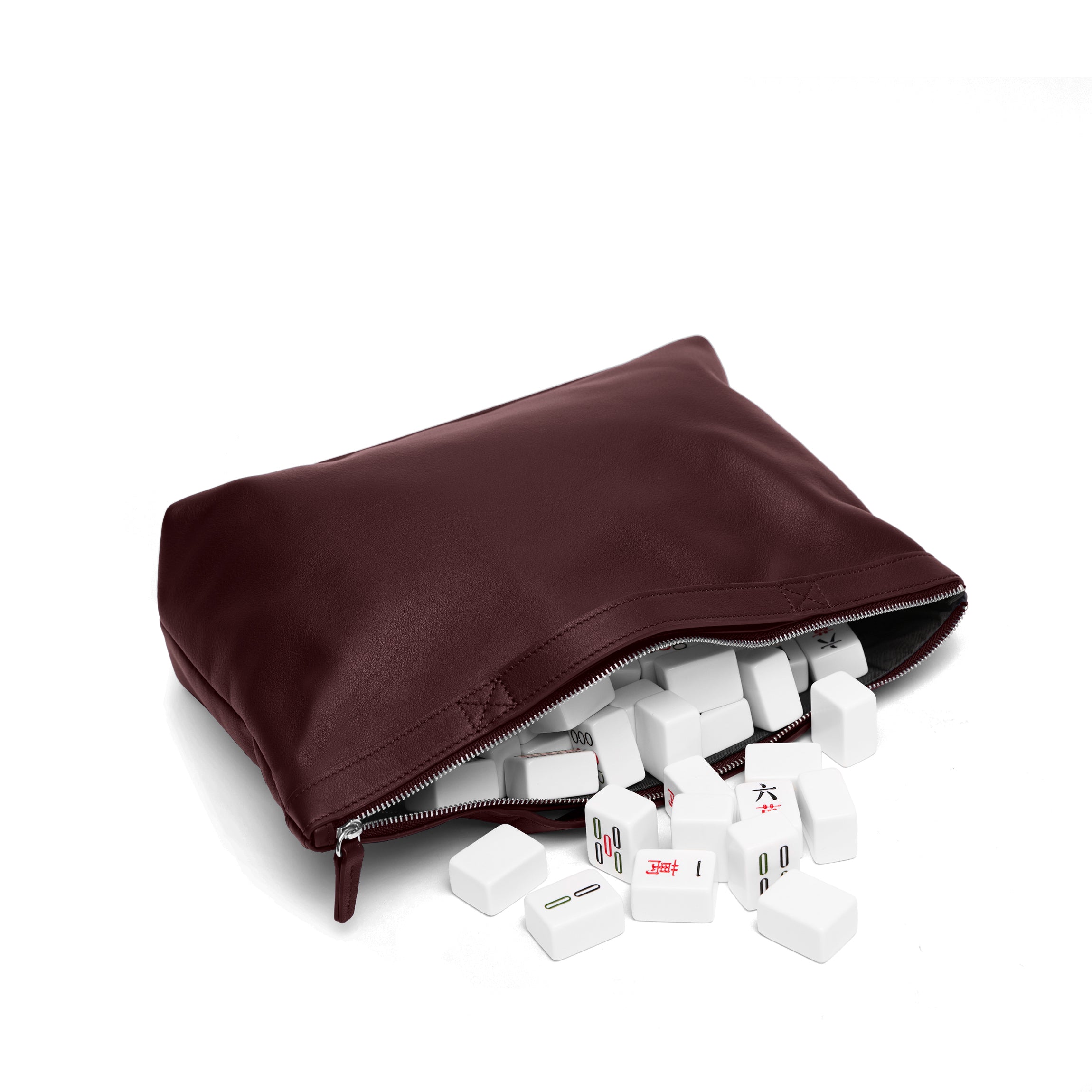 Mahjong Tile Bag | Travel-ready tile pouch, durable storage