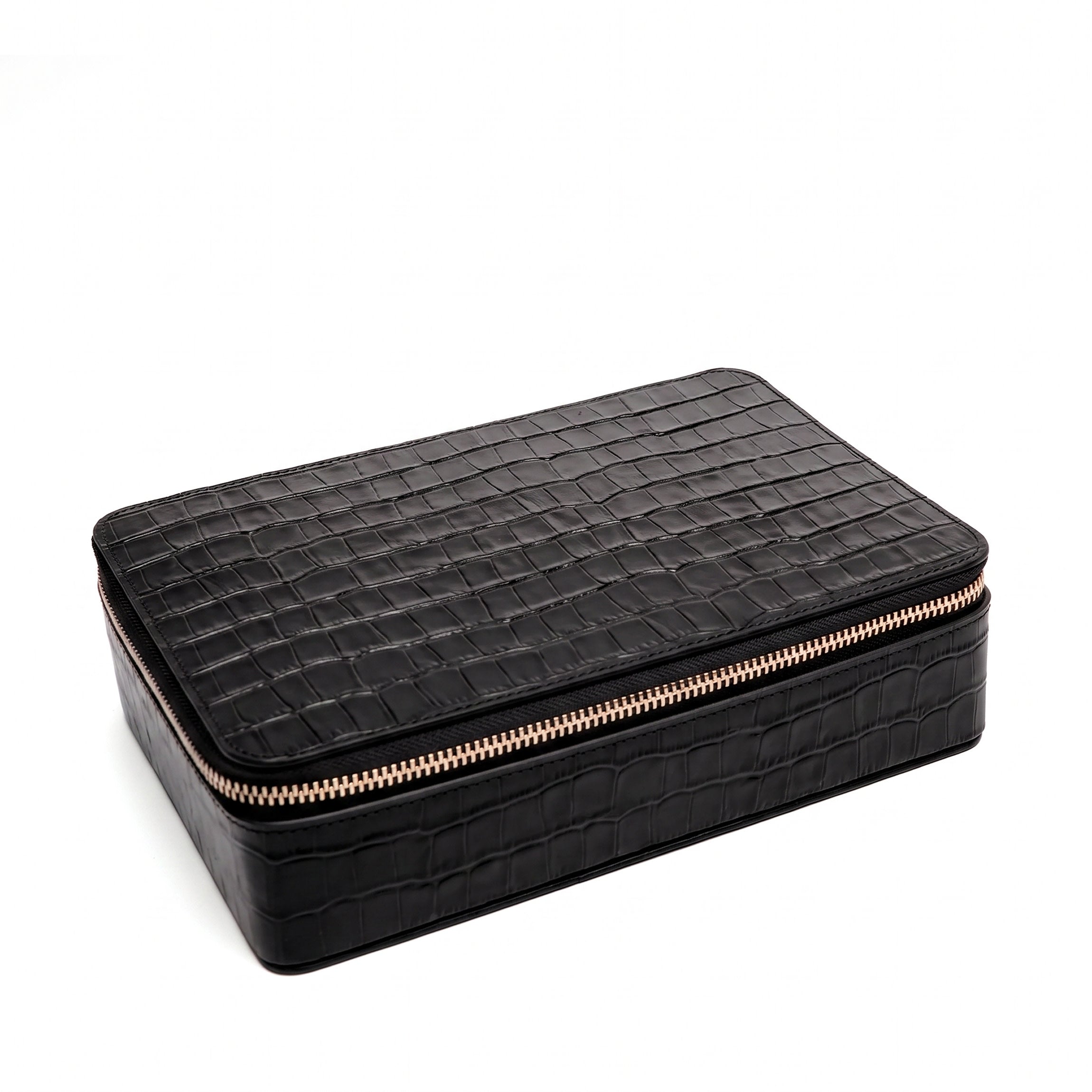 COCOMISTER レザーケース ブラック Large Accessories Organizer | Full Grain Leather, Flexible