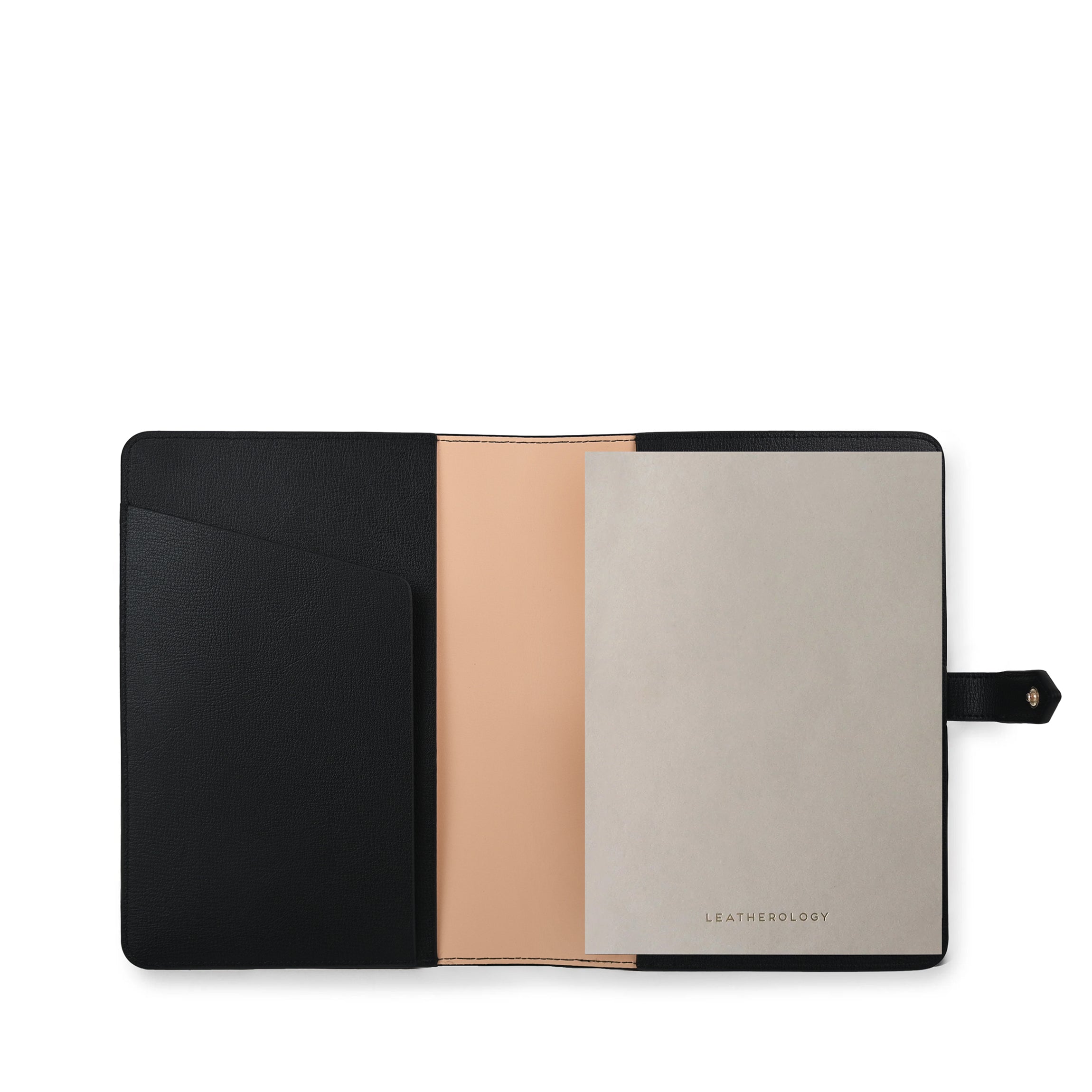 A5 Snap Journal | Full grain leather, timeless journal design