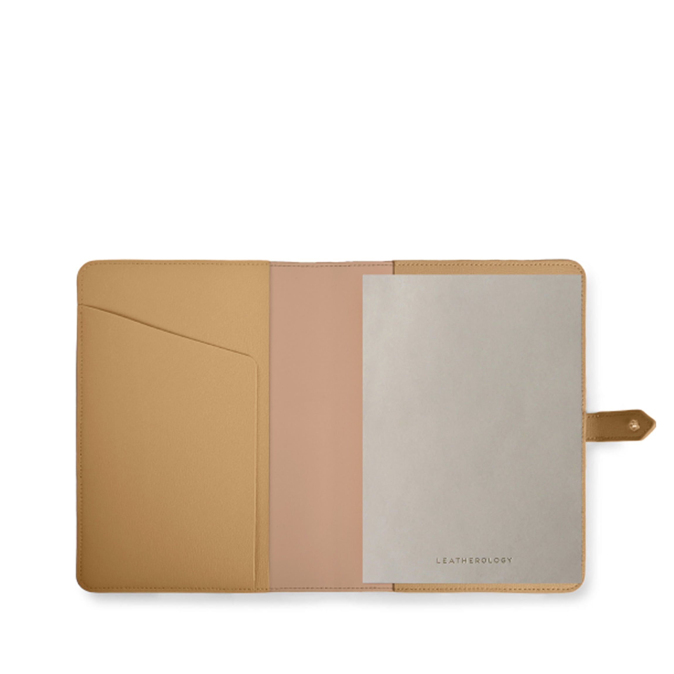 A5 Snap Journal | Full grain leather, timeless journal design