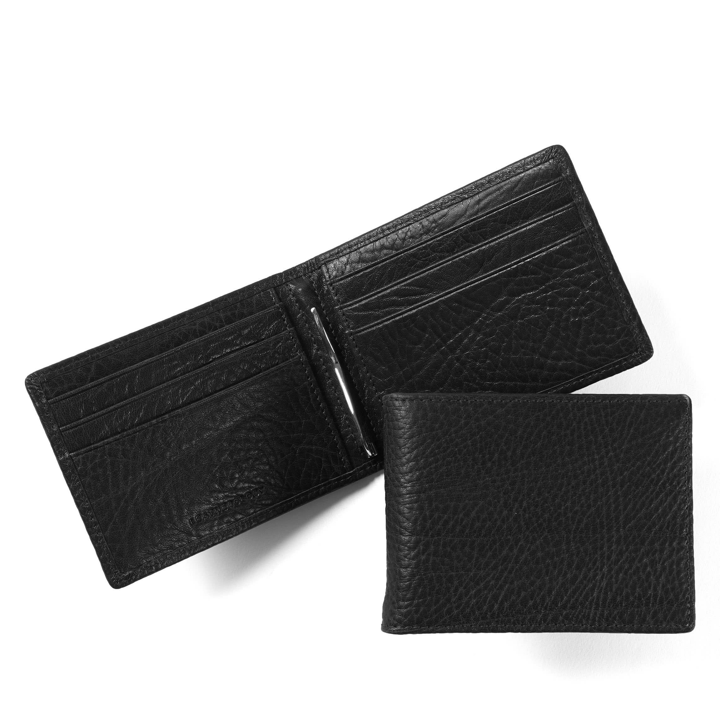 Bifold with Money Clip | Full grain leather, slim financial