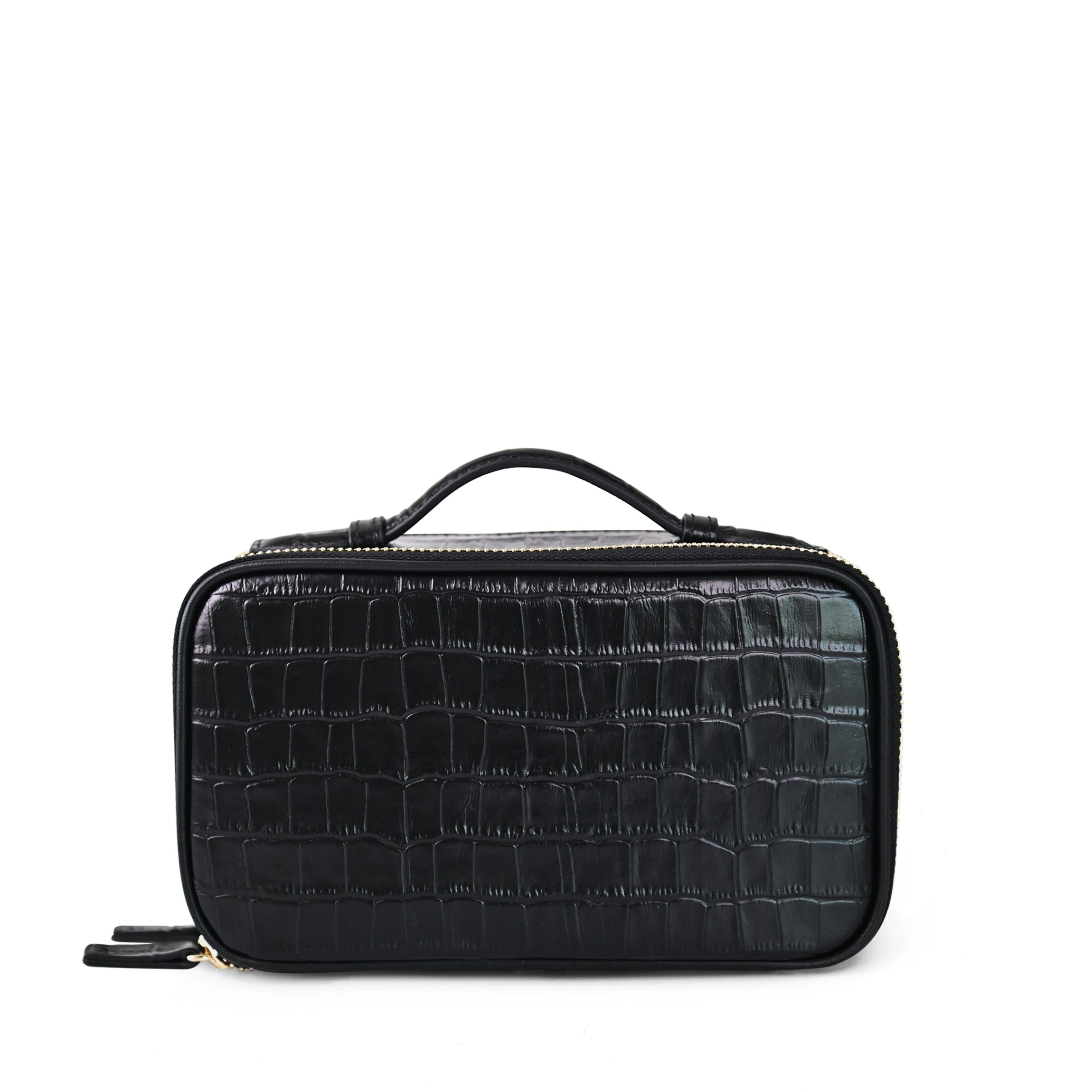 black makeup travel bag Daily Small Travel Case