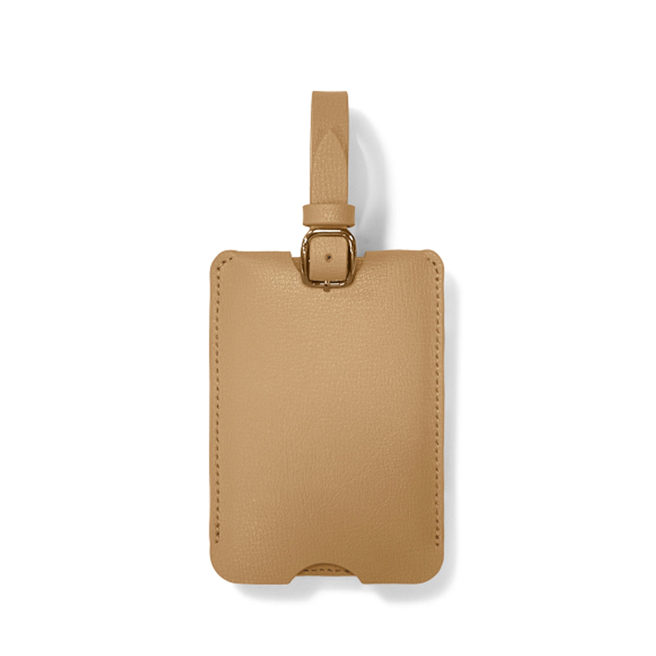 Deluxe Luggage Tag | Full grain leather, elegant travel accessory