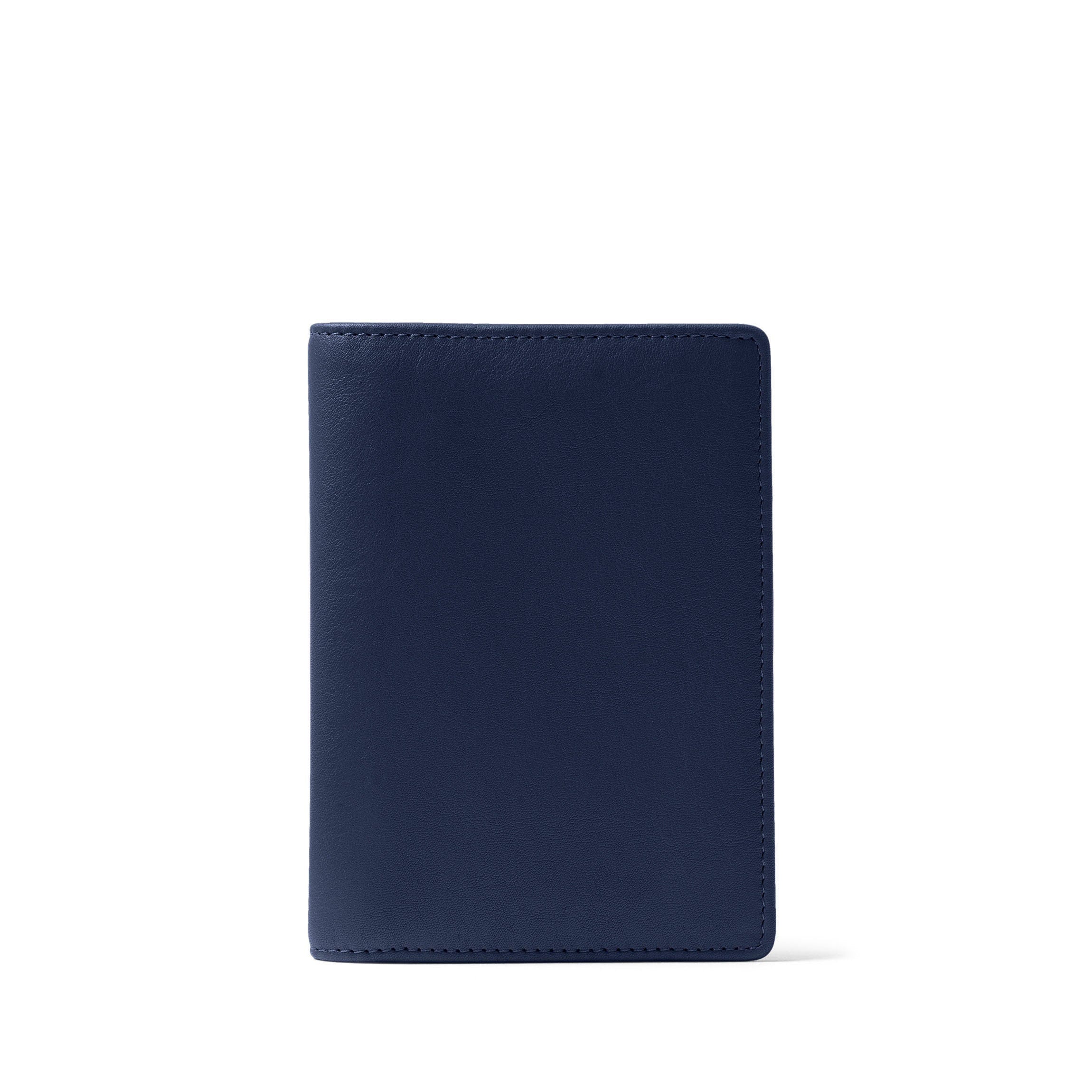 ②［ＩＤＥＥ］ＰＵＵＦbody　（Ｃｏｖｅｒ　ＮＡＶＹ） Deluxe Passport Cover | Full grain leather, secure travel