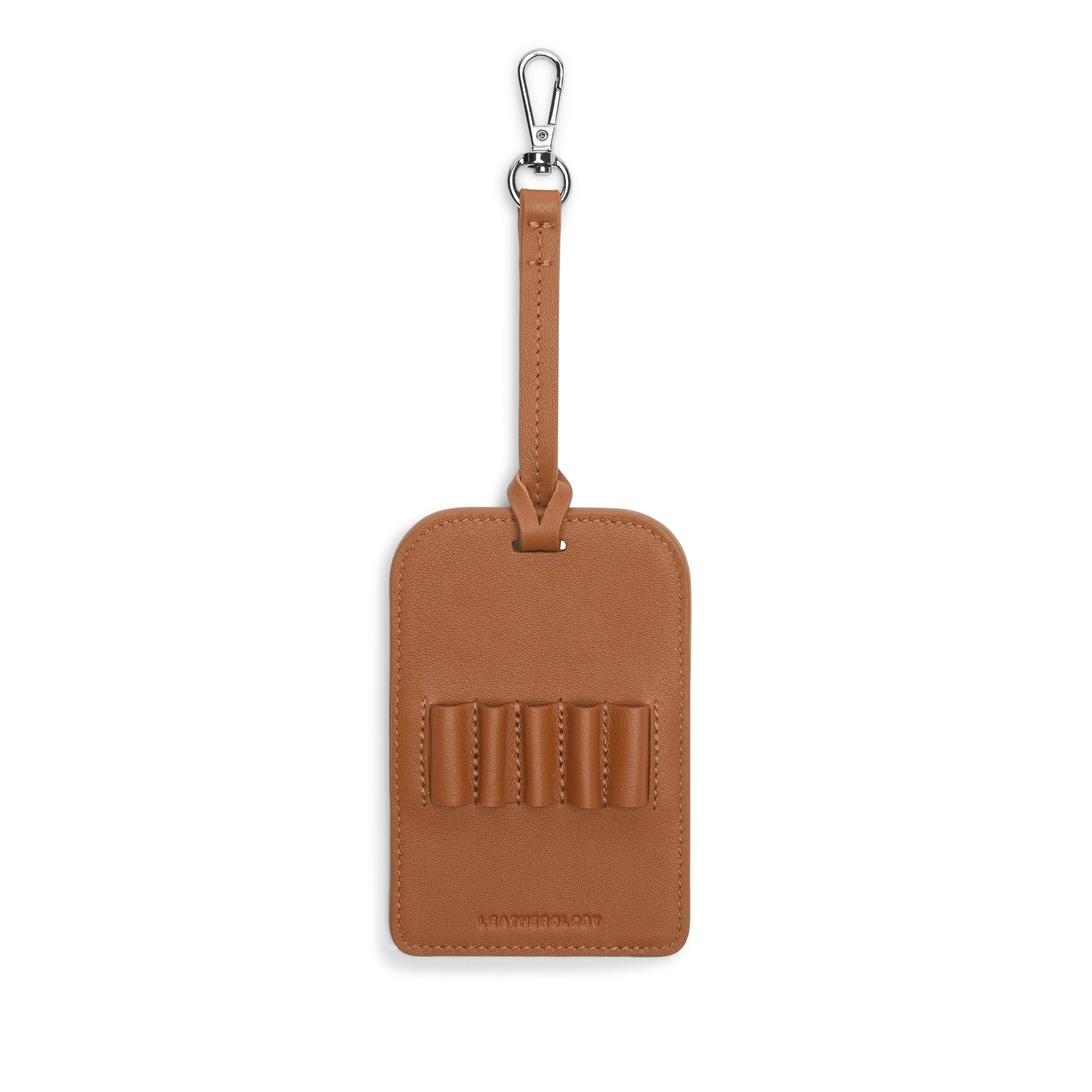 Golf Bag Tee Holder | Full grain leather, convenient tee storage