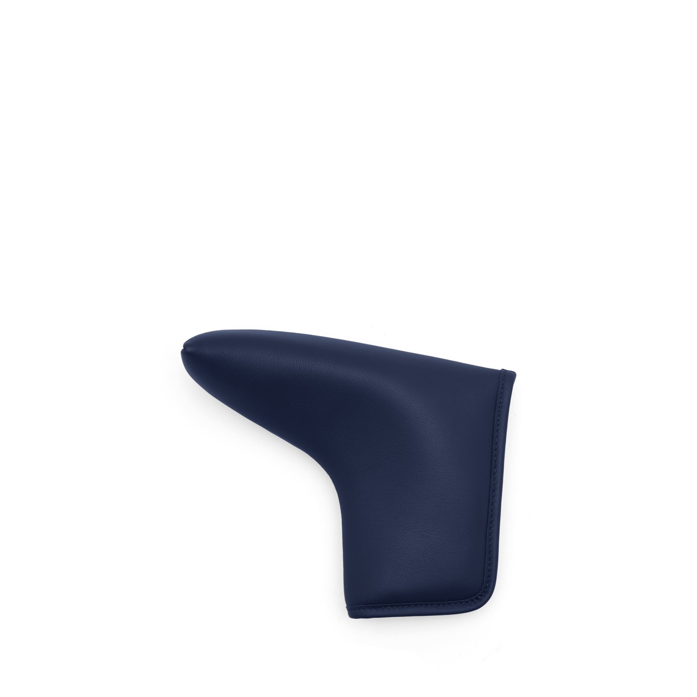 Golf Blade Putter Headcover | Full Grain Leather Navy Blue