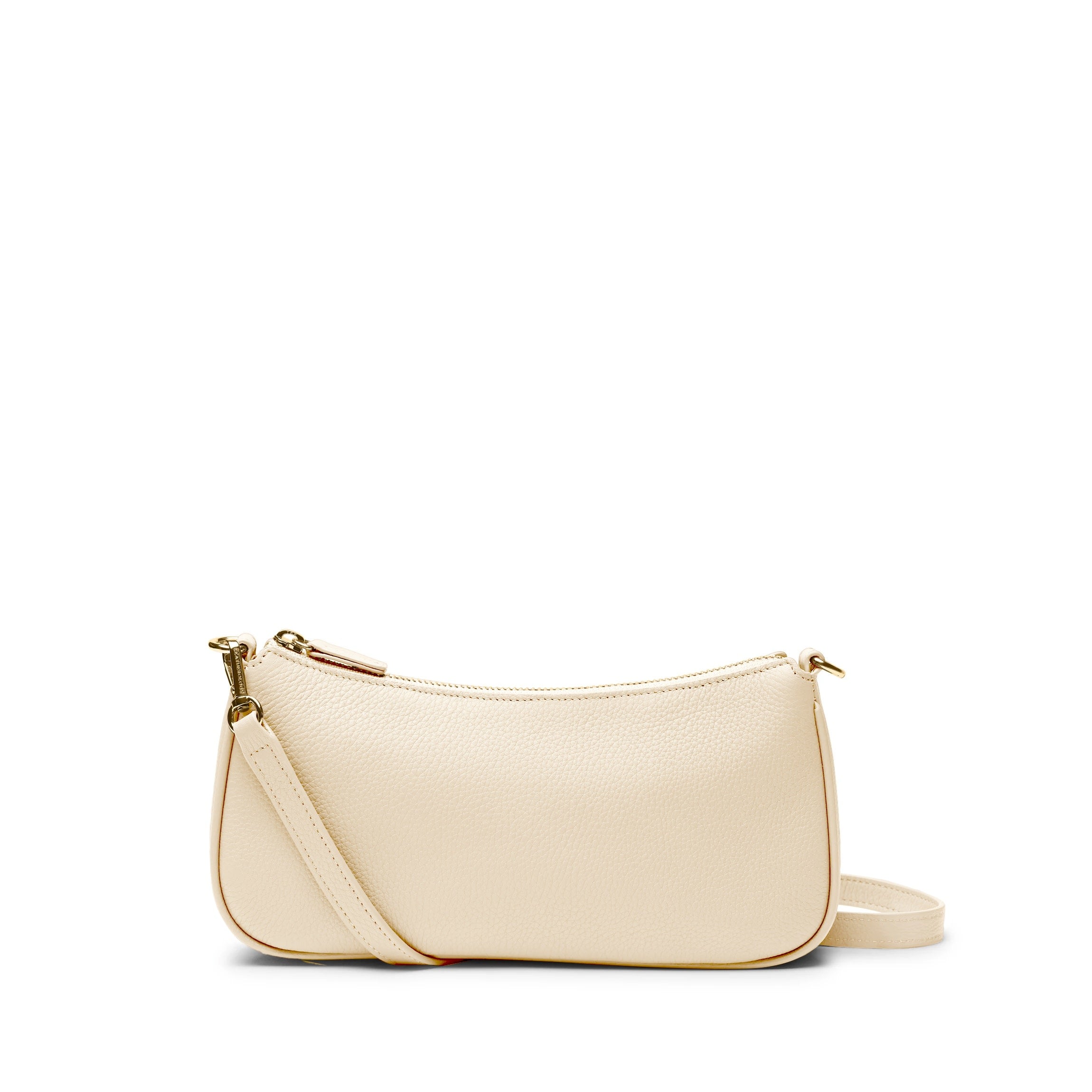 ショルダーバッグ LEATHER RING POCHETTE Greta Chain Small Pochette | Full grain leather, compact and chic