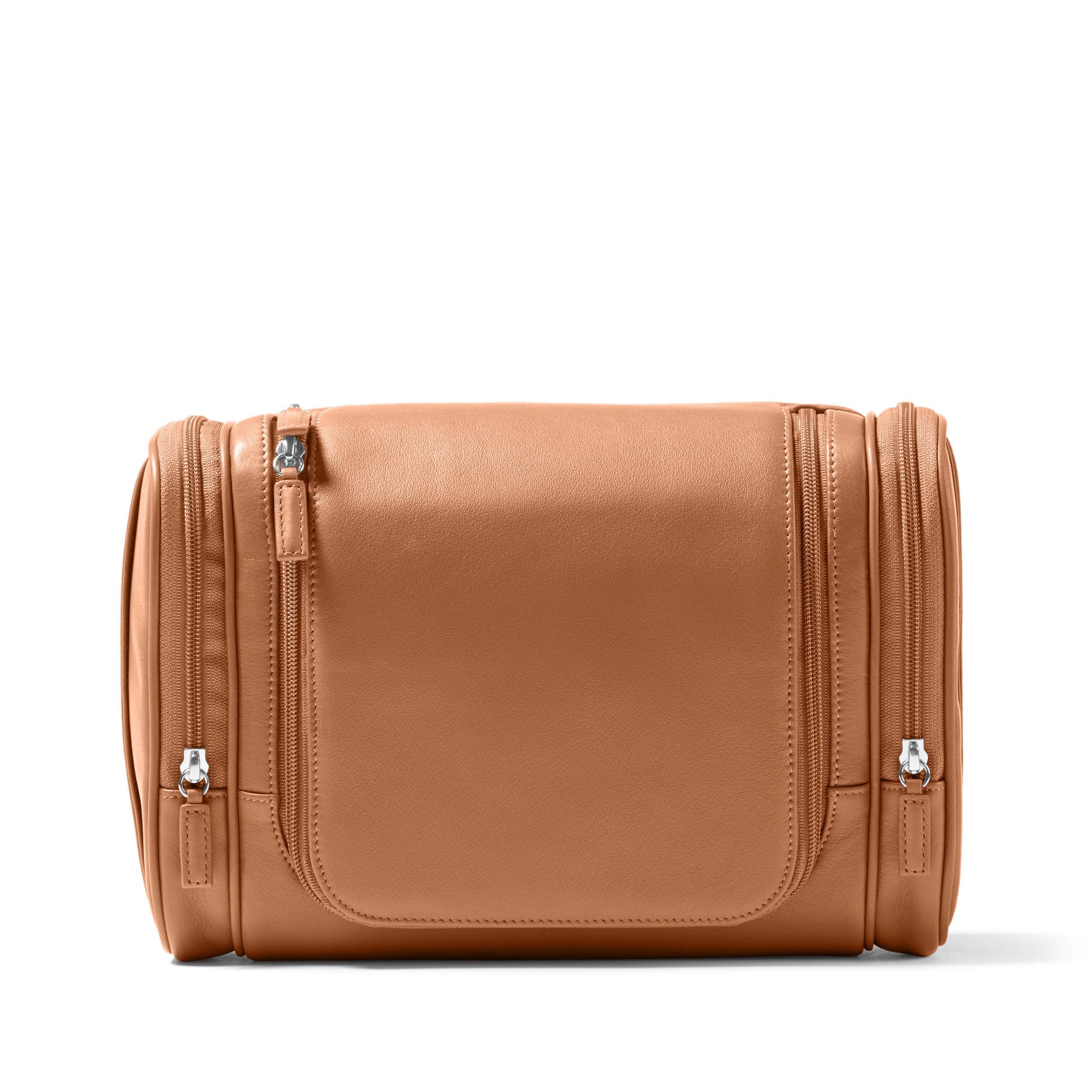 go travel toiletry bag Leatherology Multi Pocket Hanging Toiletry - Full Grain Leather