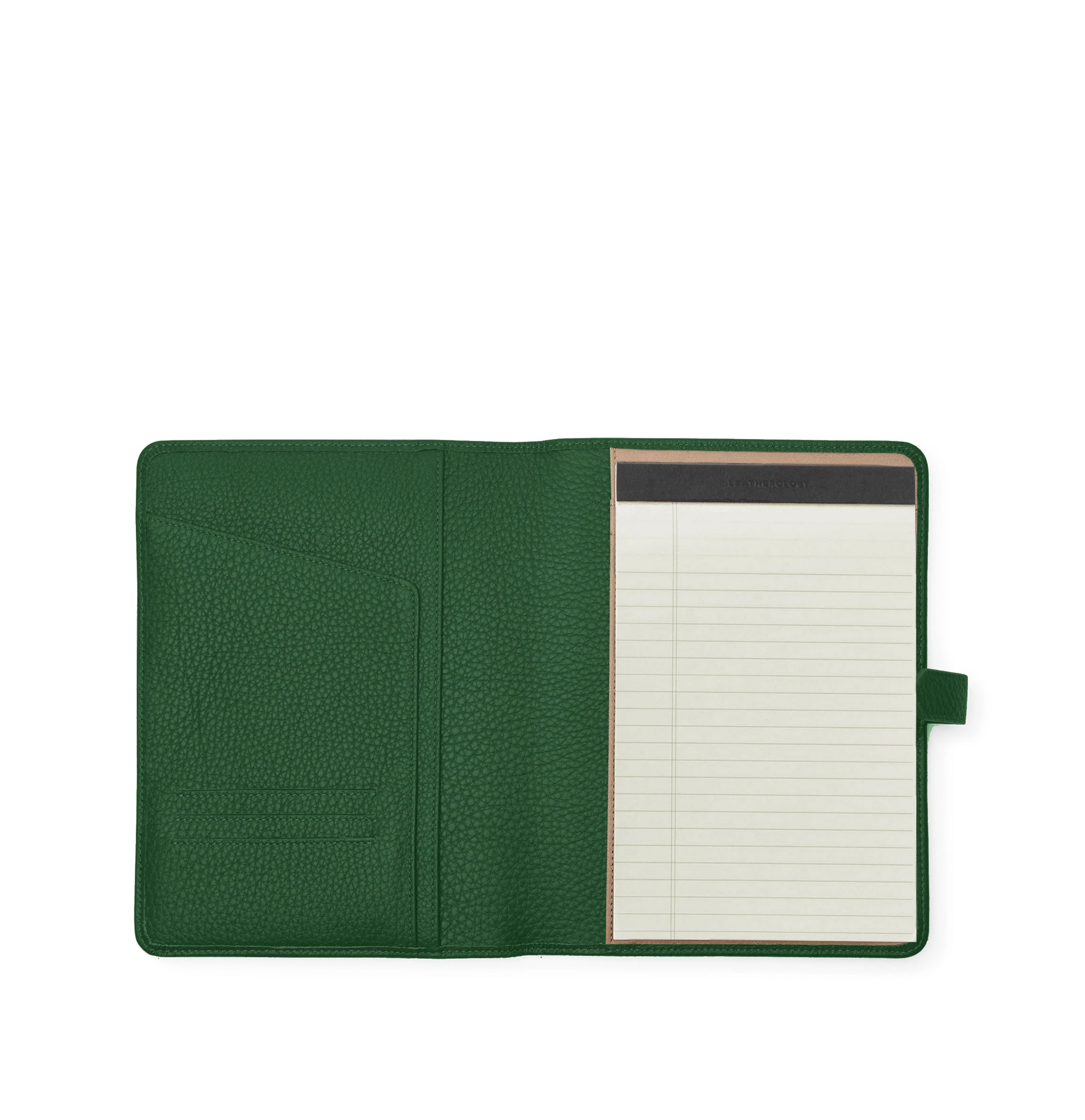 A5 Junior Snap Padfolio | Full grain leather, compact productivity