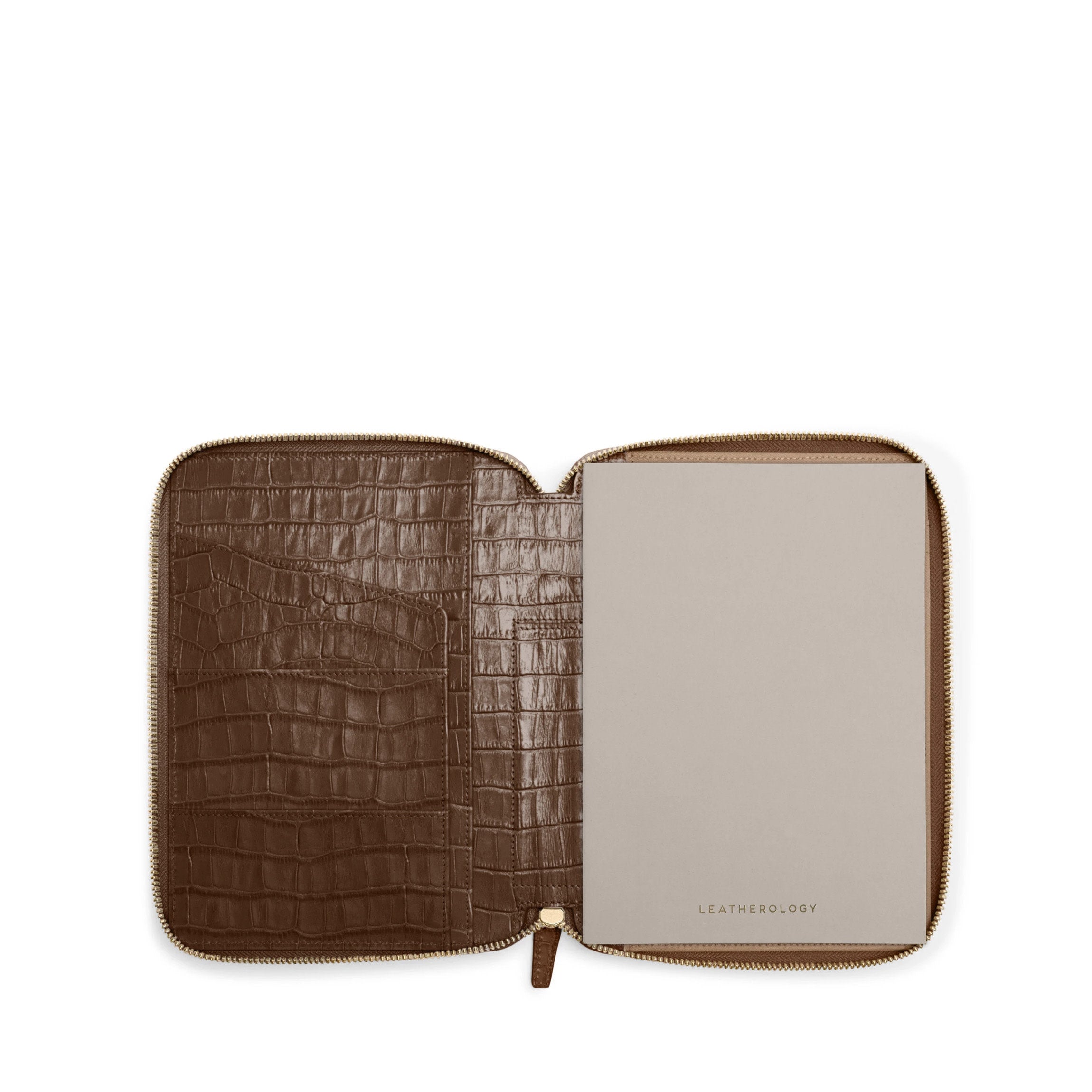 A5 Zippered Journal | Full grain leather, compact and secure