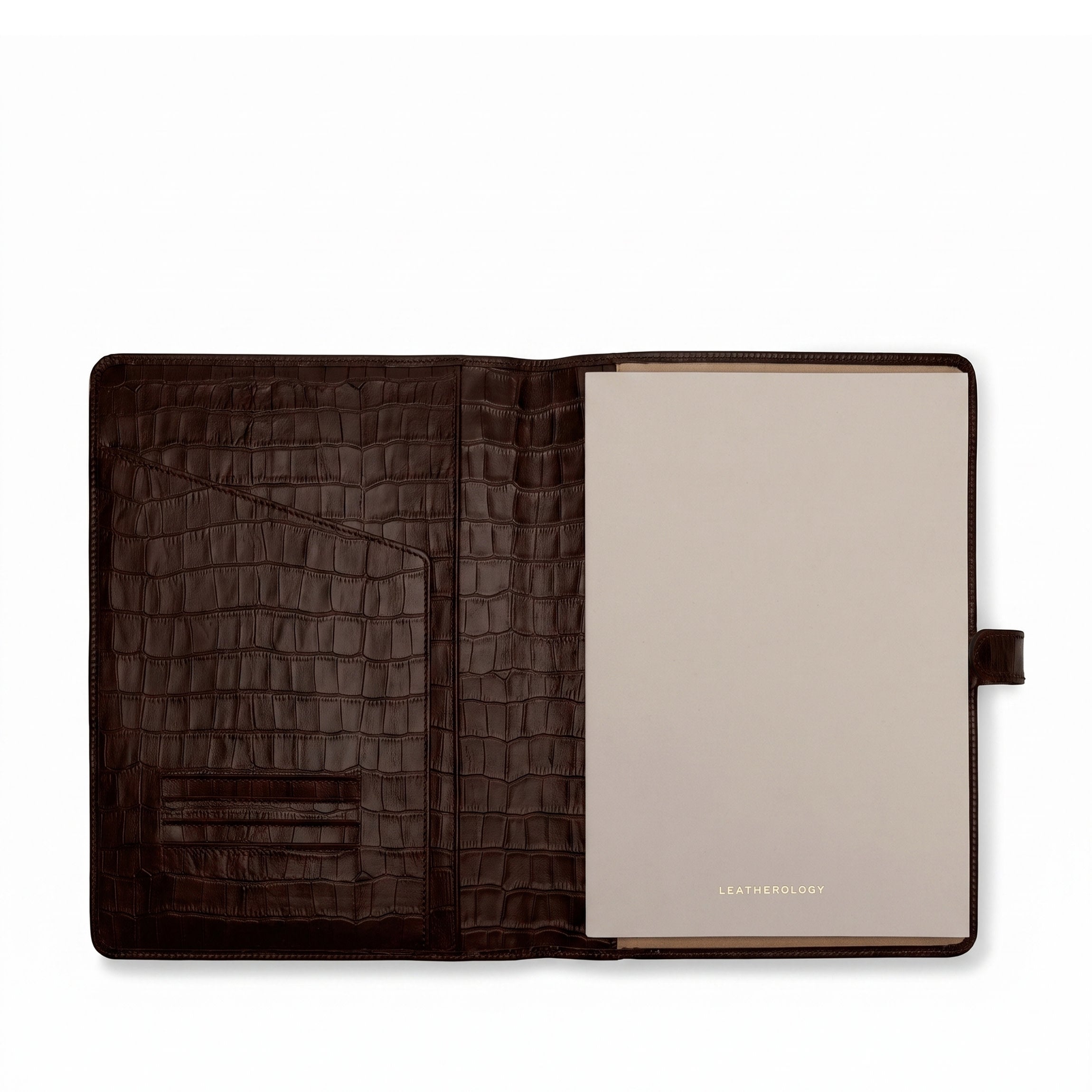 B5 Composition Snap Journal | Full Grain Leather, Professional And