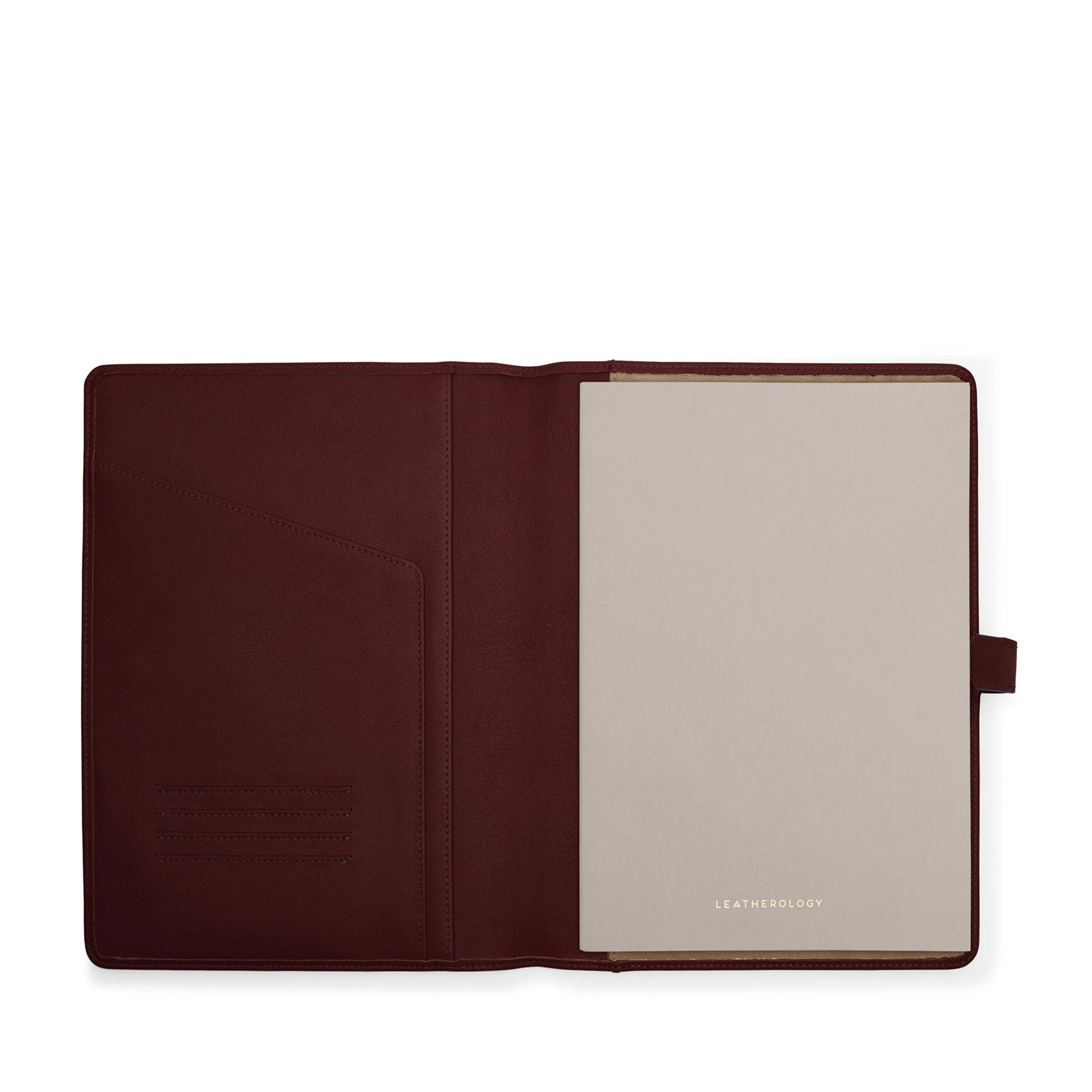 ノート B5 Composition Snap Journal | Full grain leather, professional and