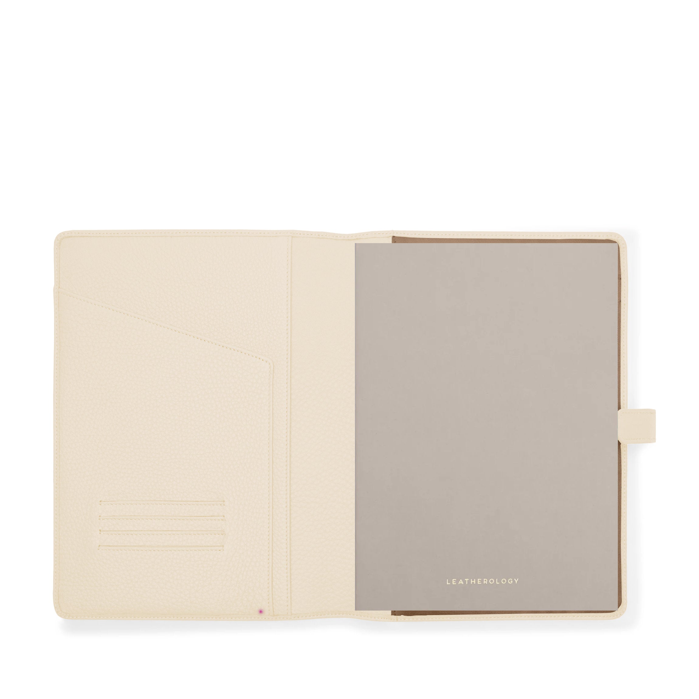 ベージュ　ノート B5 Composition Snap Journal | Full grain leather, professional and