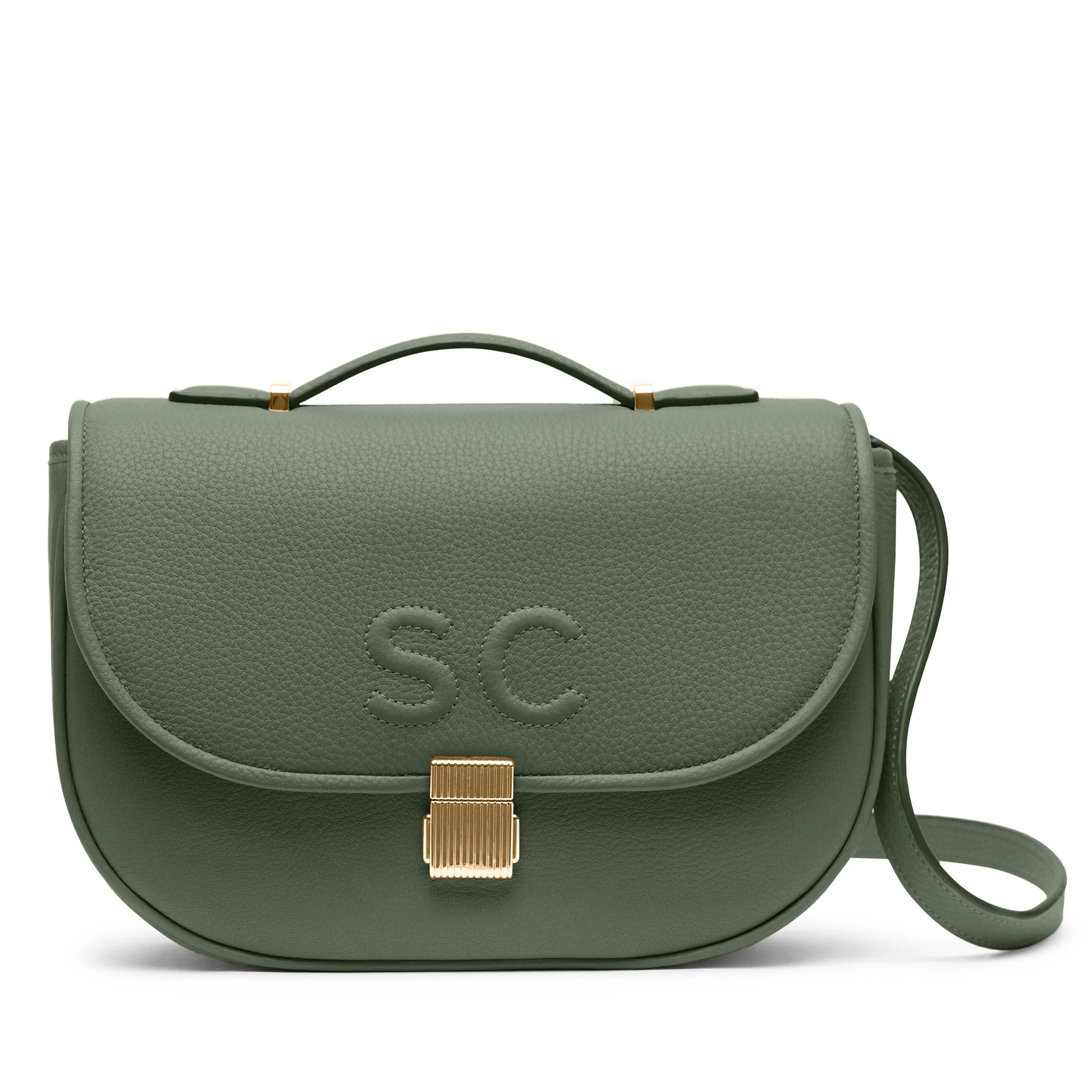 Katy Medium Saddle Bag | Full grain leather, classic crossbody