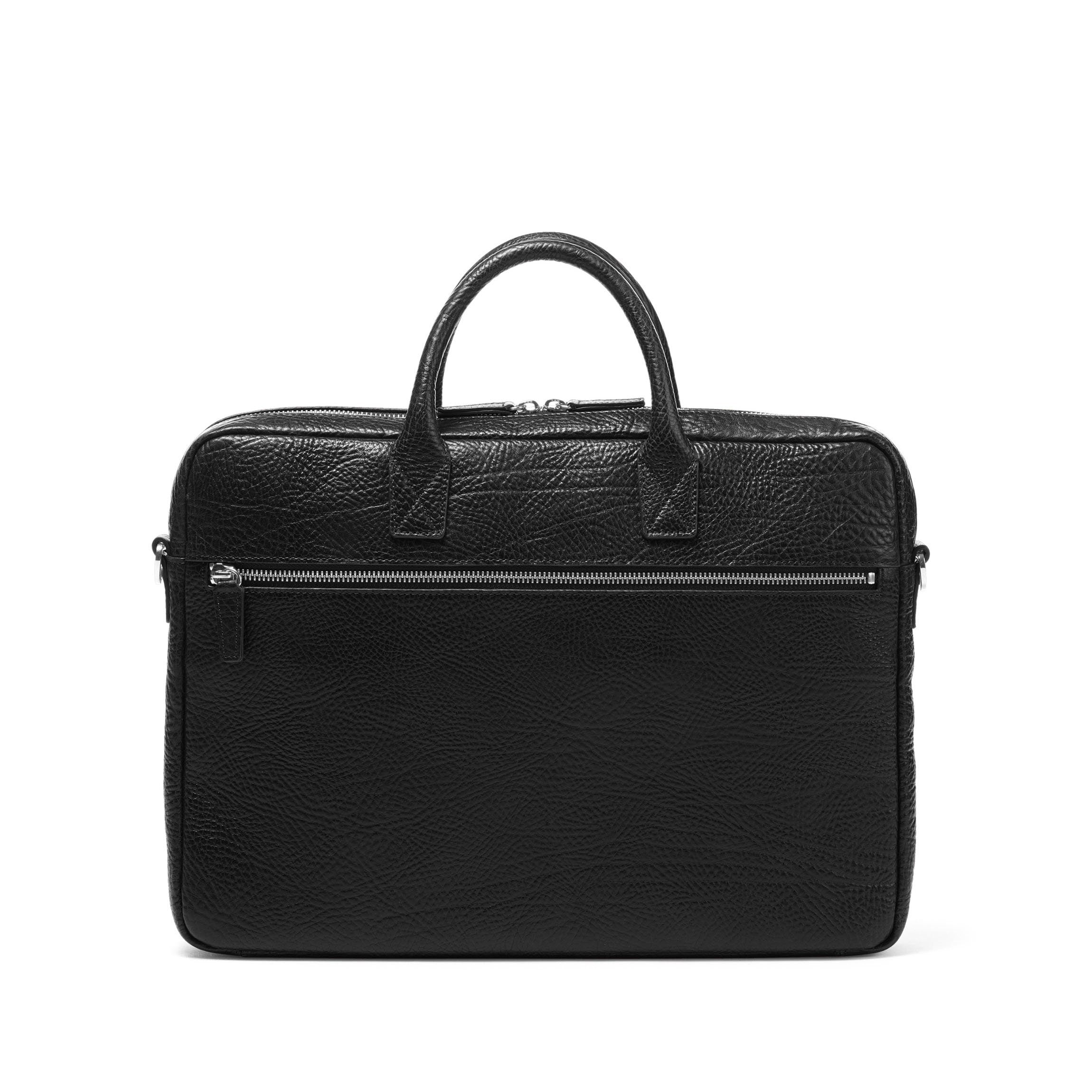 Knox Slim Laptop Bag | Full grain leather, sleek tech carry