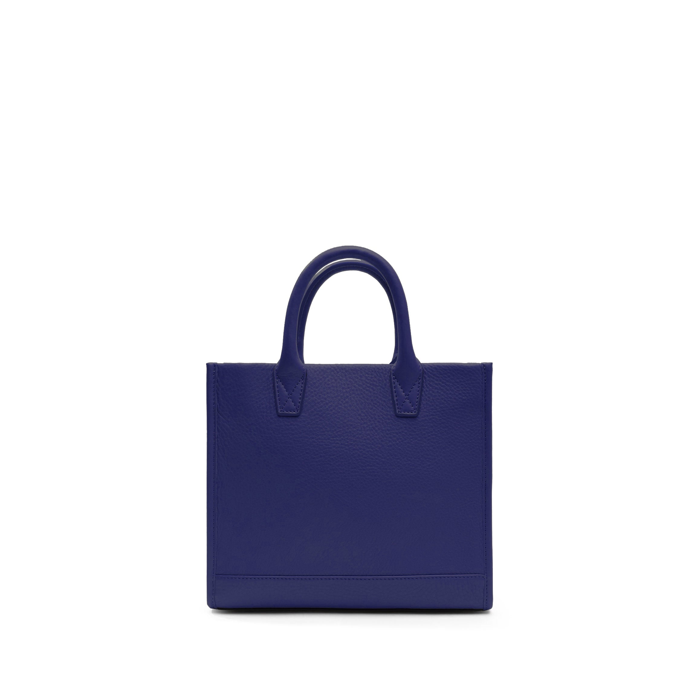 Kress Mini Top Handle Bag | Full grain leather, chic structured