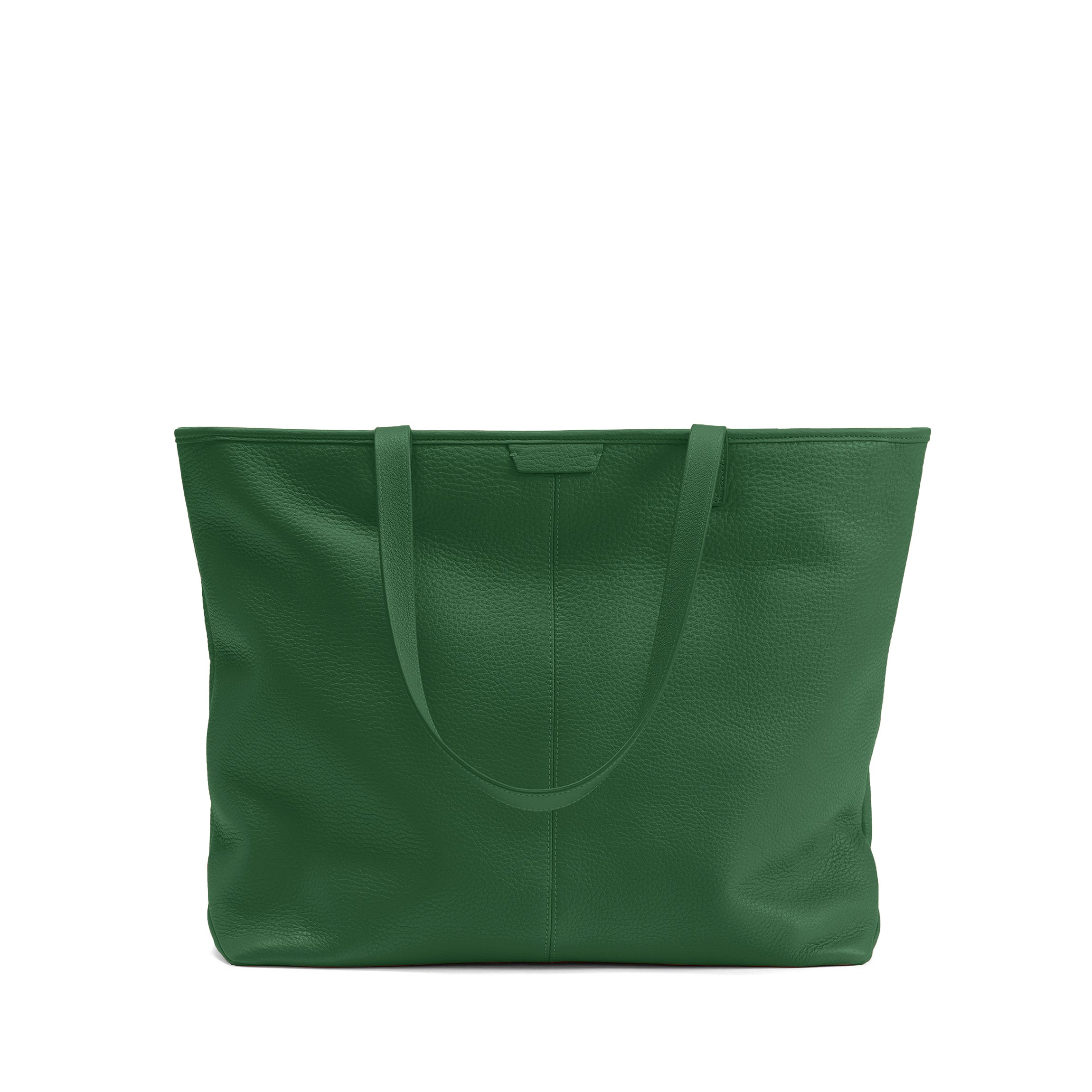 Large Zippered Downtown Tote | Full grain leather, spacious and 
