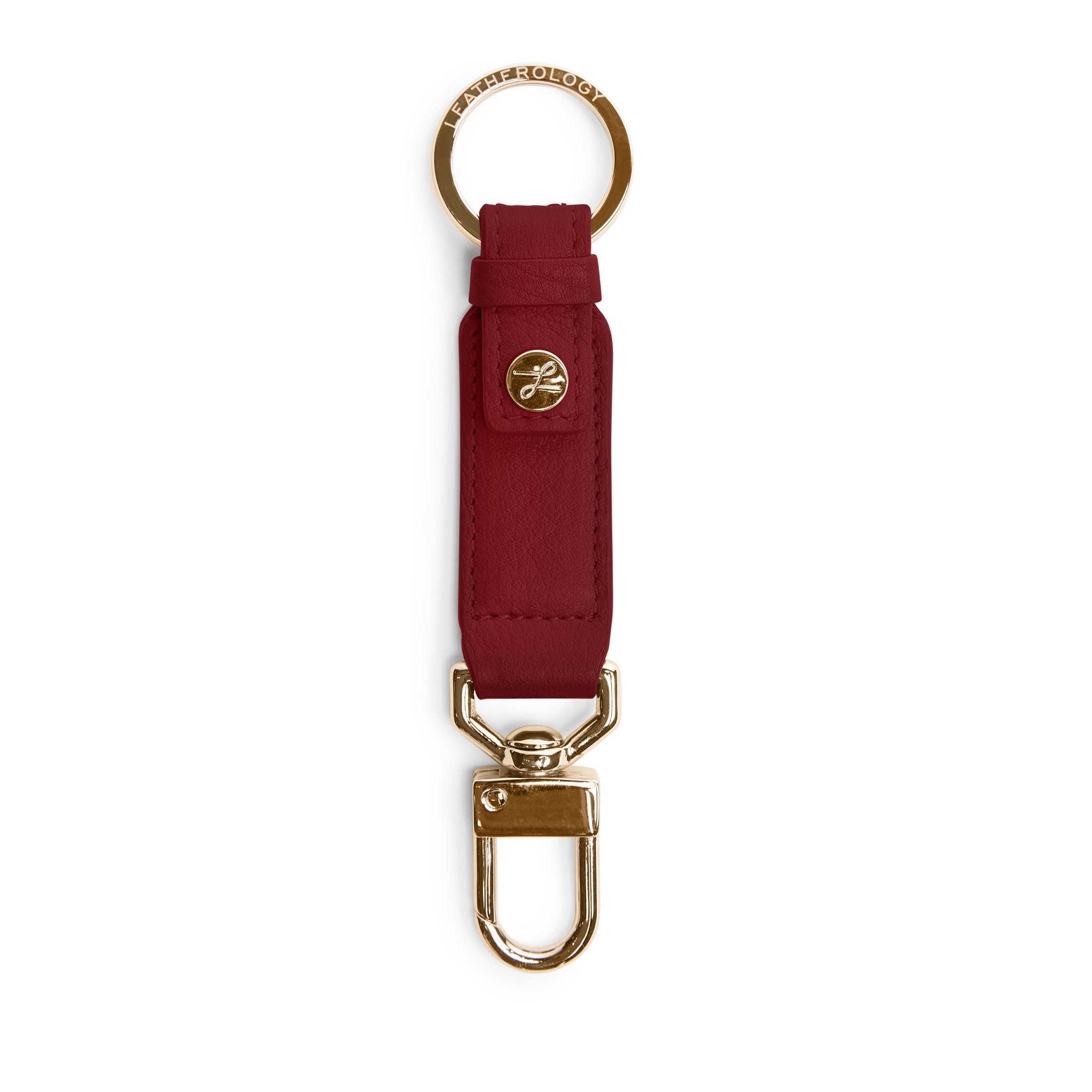 Valet Snap Keychain | Full Grain Leather, Convenient Key Organizer