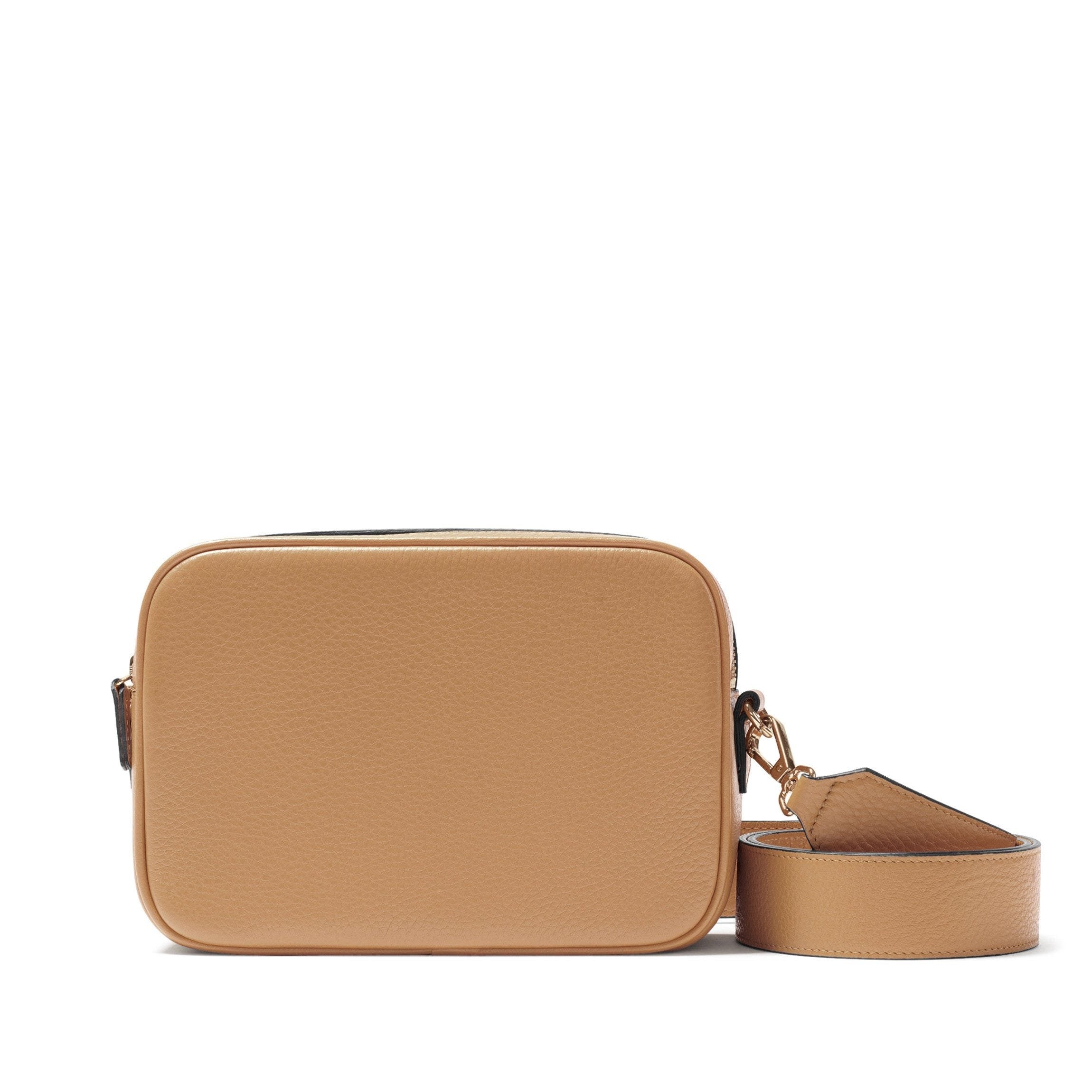 Meadow Double Zip Camera Bag | Full grain leather, secure camera