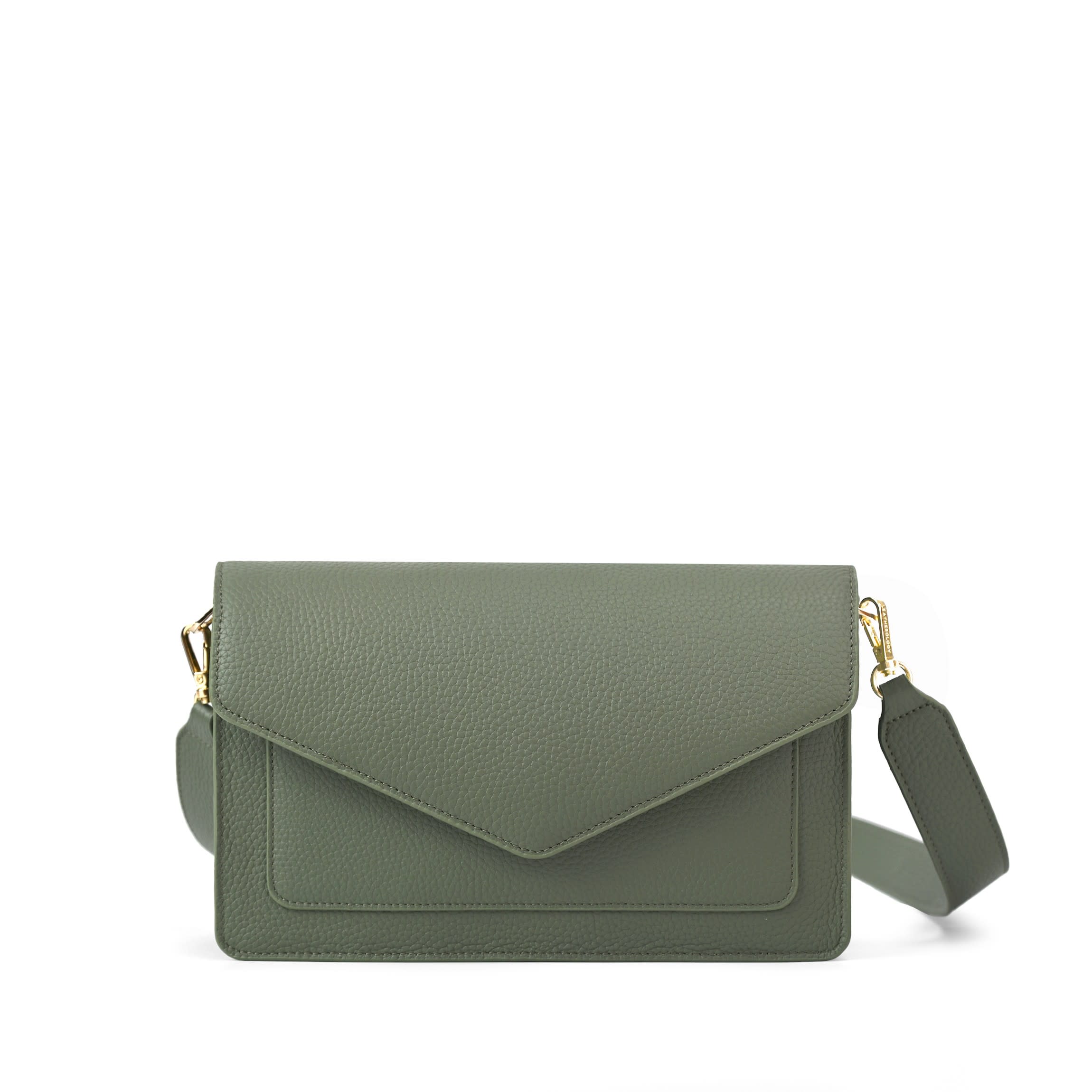 charles slim backpack in sport calf leather Medium Willow Envelope Bag