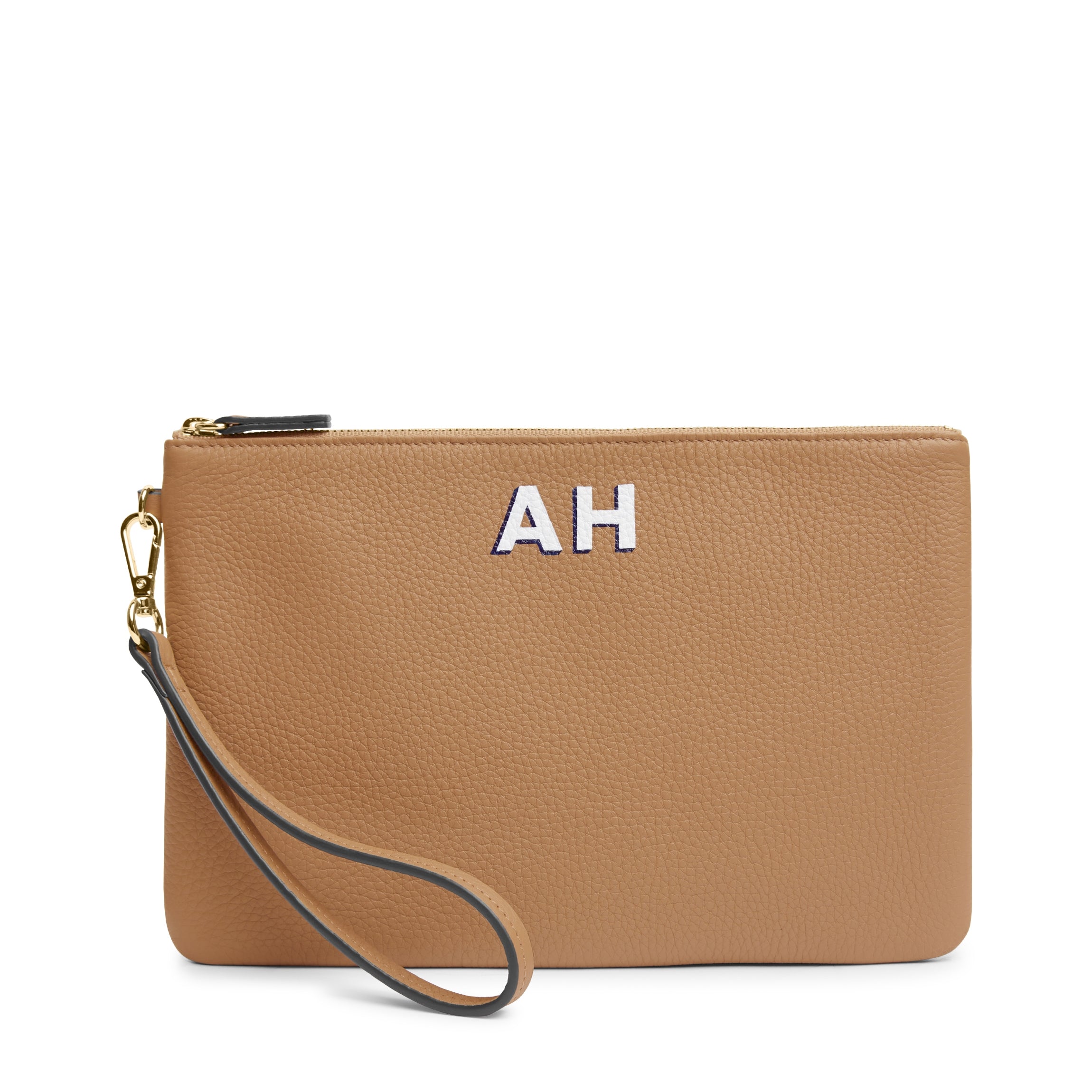 Medium Wristlet Pouch | Full grain leather, stylish and practical