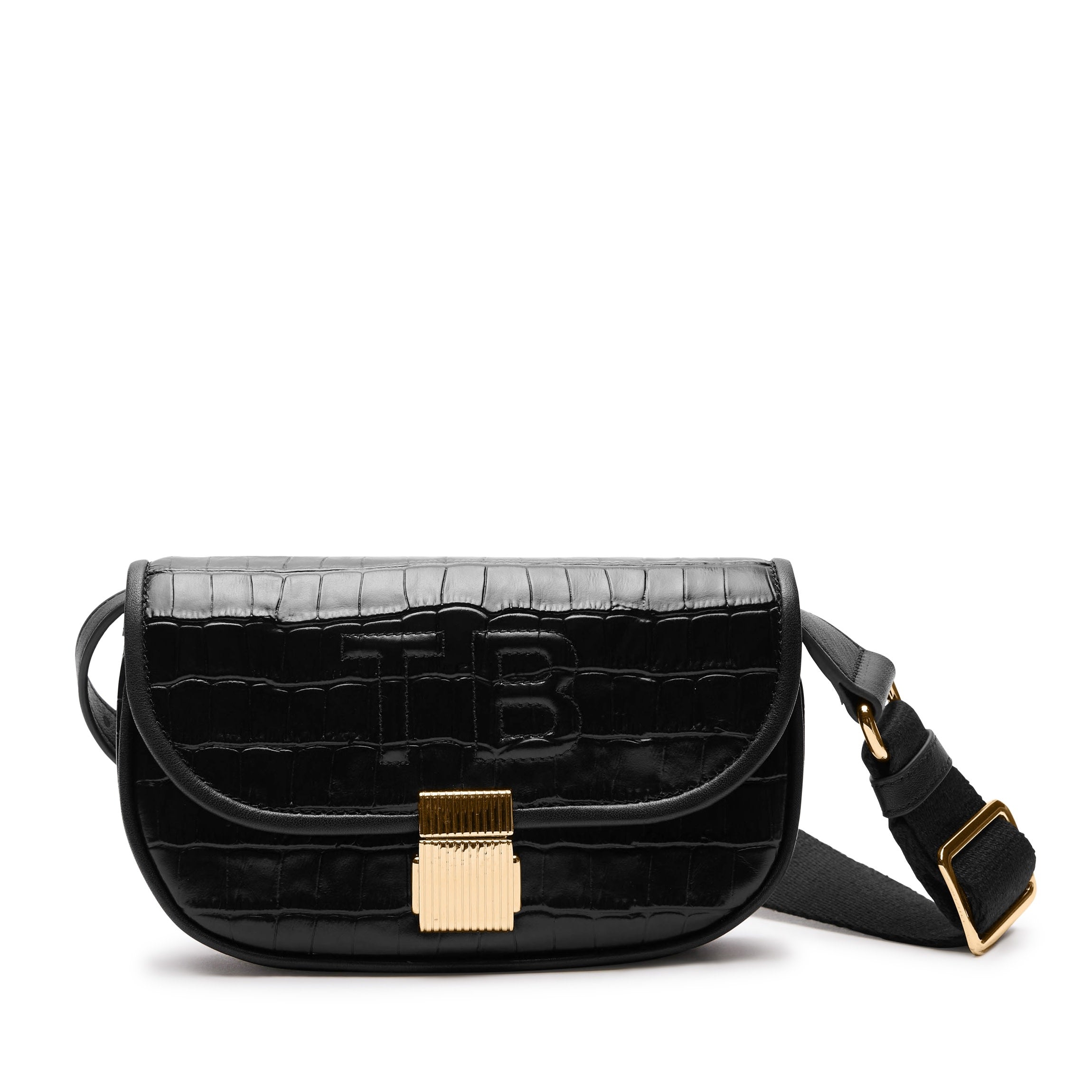 Katy Mini Belt Bag | Full grain leather, compact hands-free  display picture 2