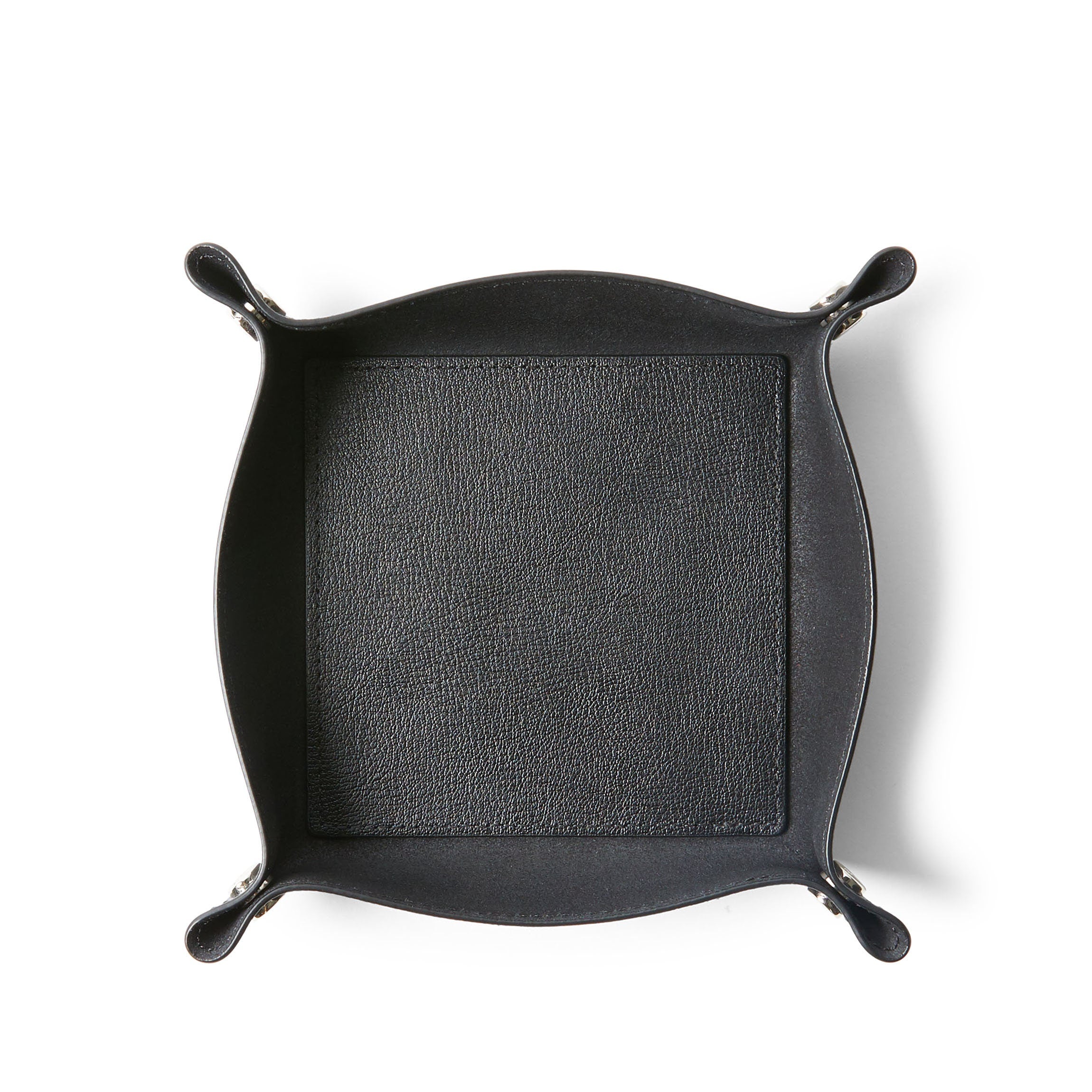 シャレドワ Sleek Modern Unlined Valet Tray | Full grain leather, sleek catch-all