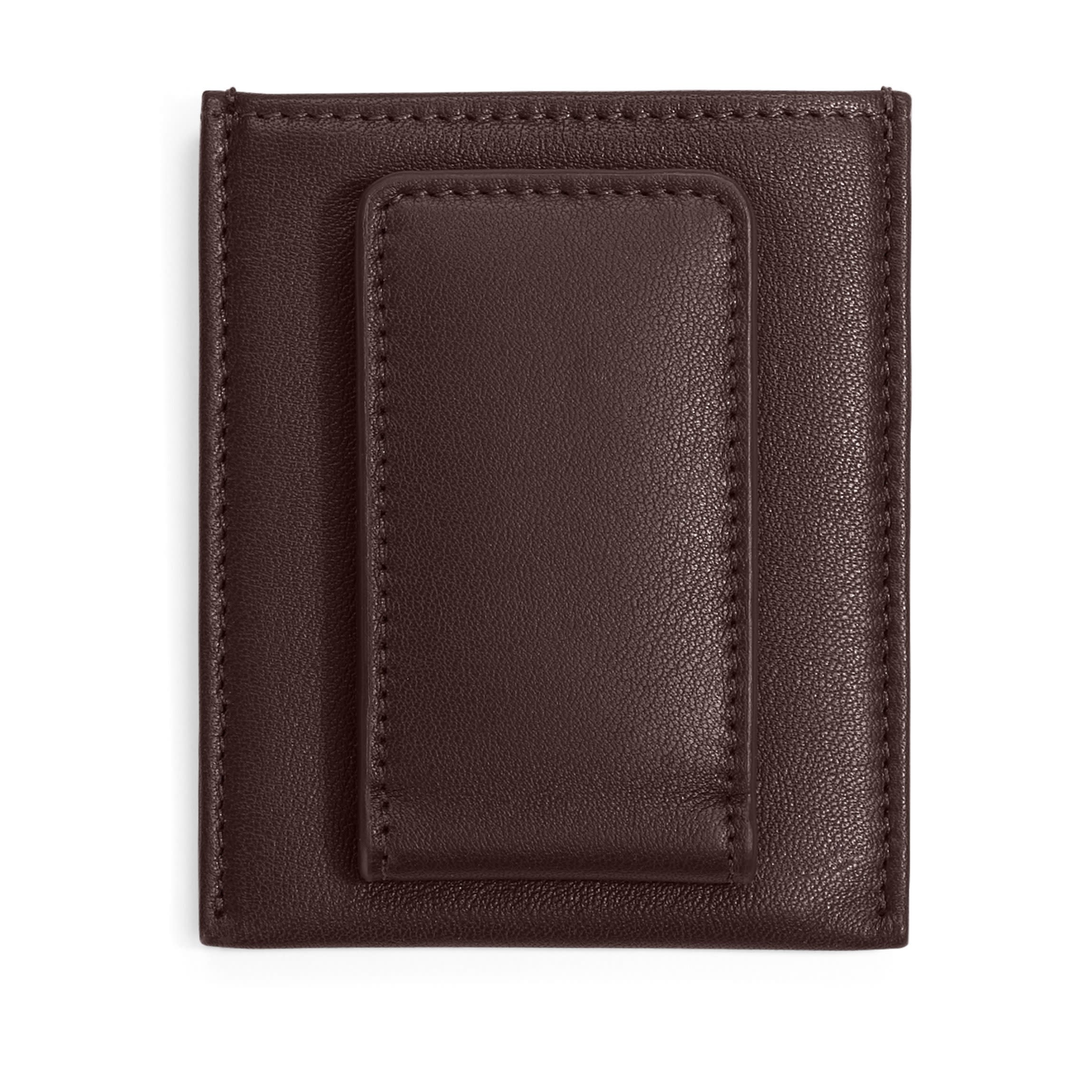 Money Clip Card Case | Full grain leather, streamlined finances