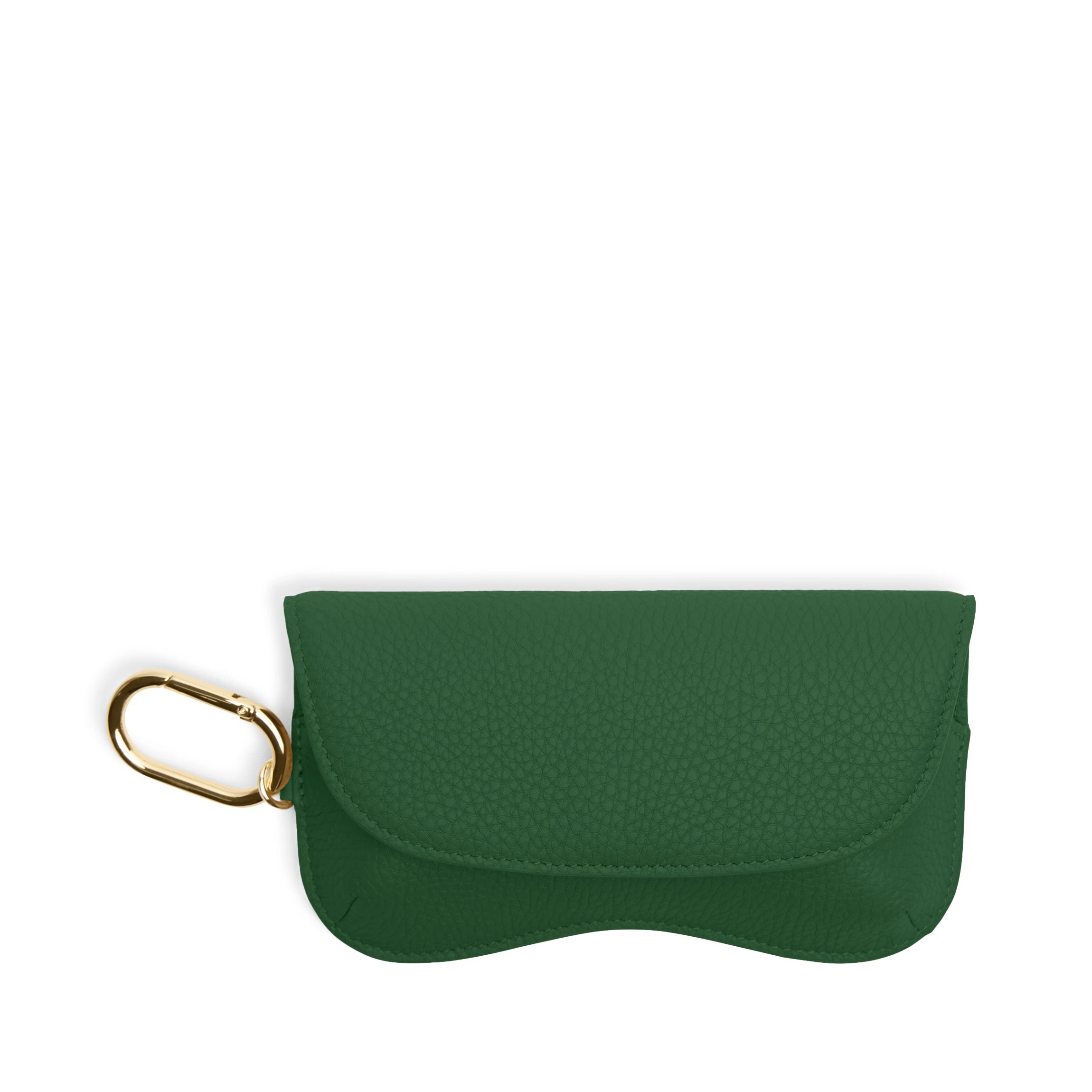 undercoverダークグリーン キルティングケース Portable Sunglass Case | Full grain leather, protective eyewear
