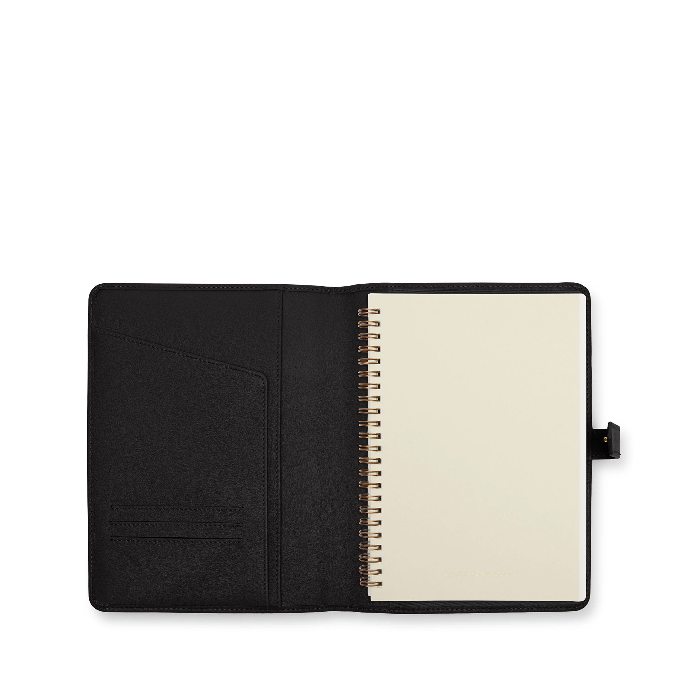 A5 Snap Spiral Journal | Full grain leather, sleek and functional
