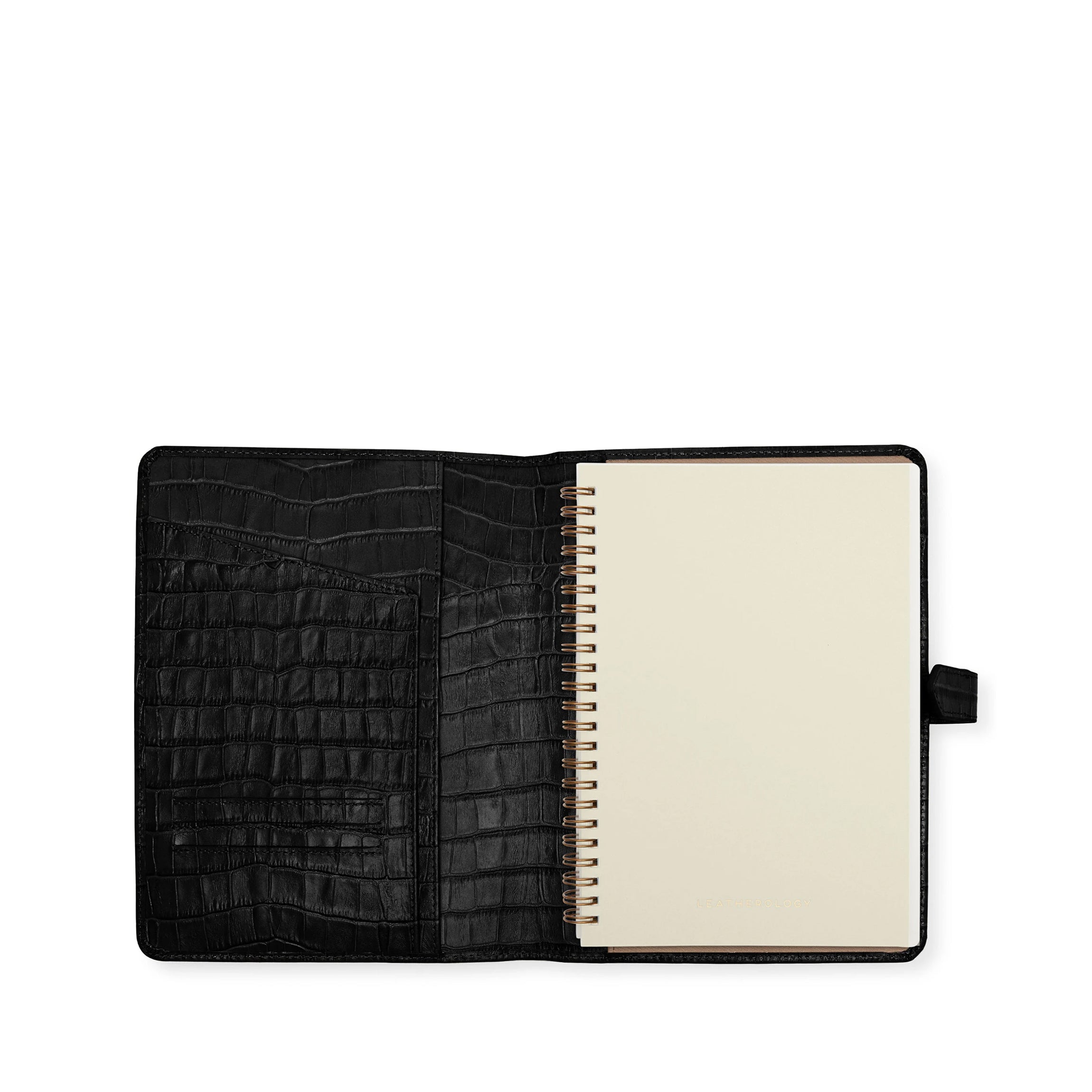 A5 Snap Spiral Journal | Full grain leather, sleek and functional