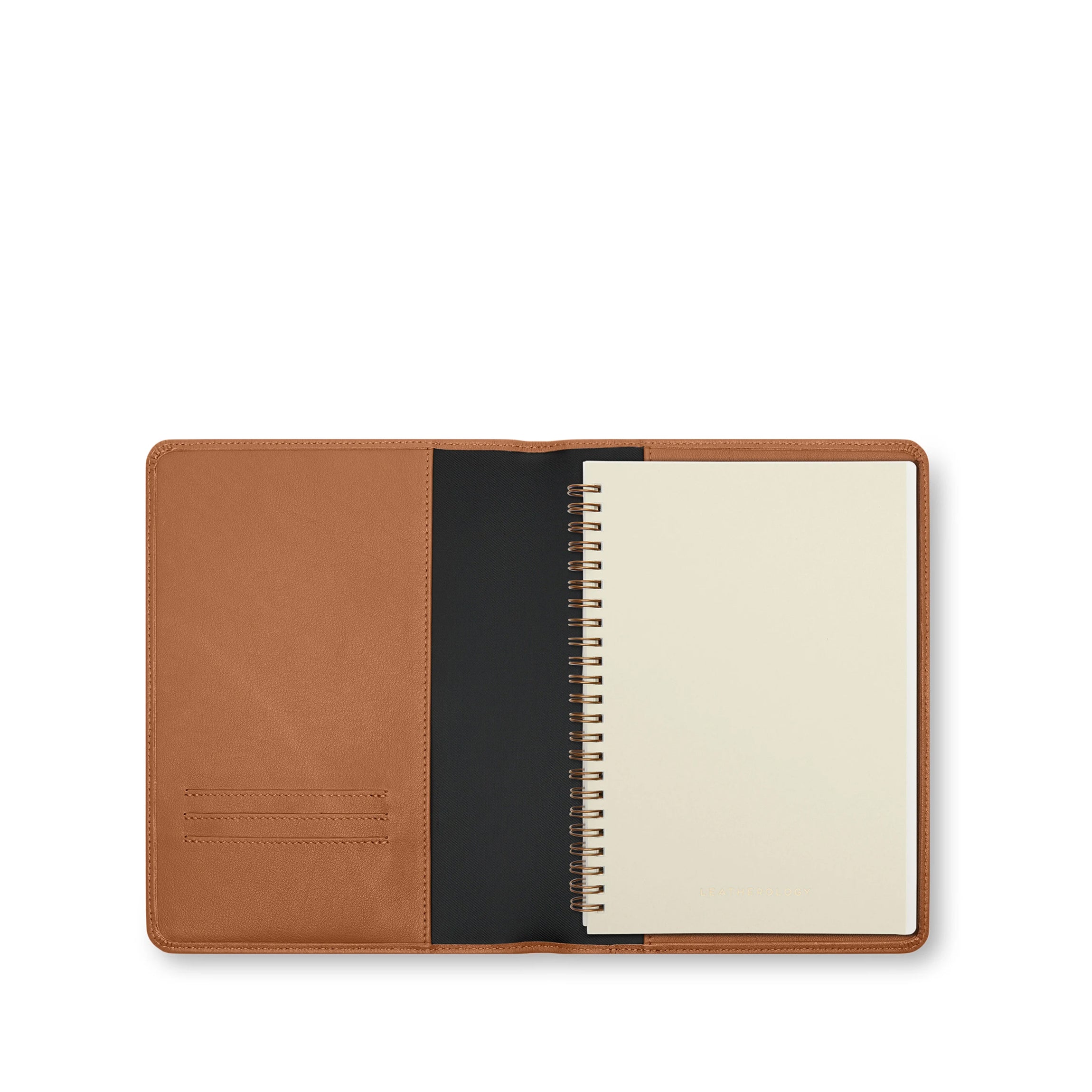 A5 Standard Spiral Journal | Full grain leather, sleek and compact