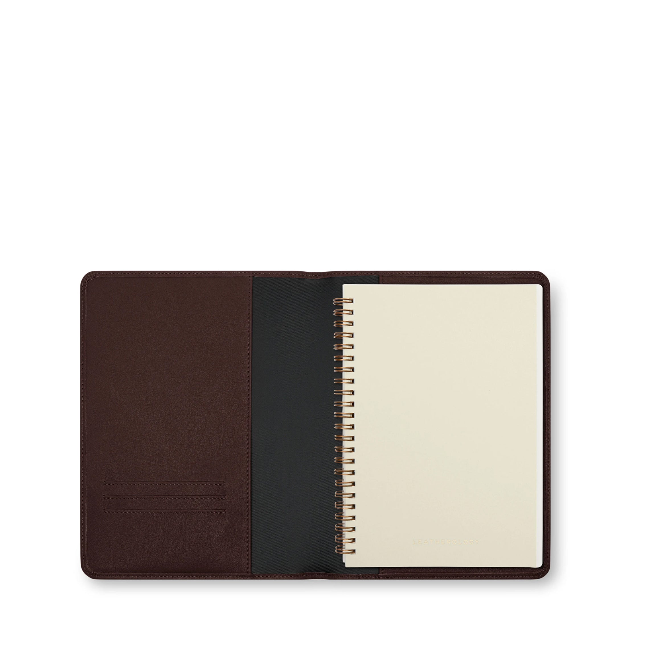 chums×journal standard A5 Standard Spiral Journal | Full grain leather, sleek and compact