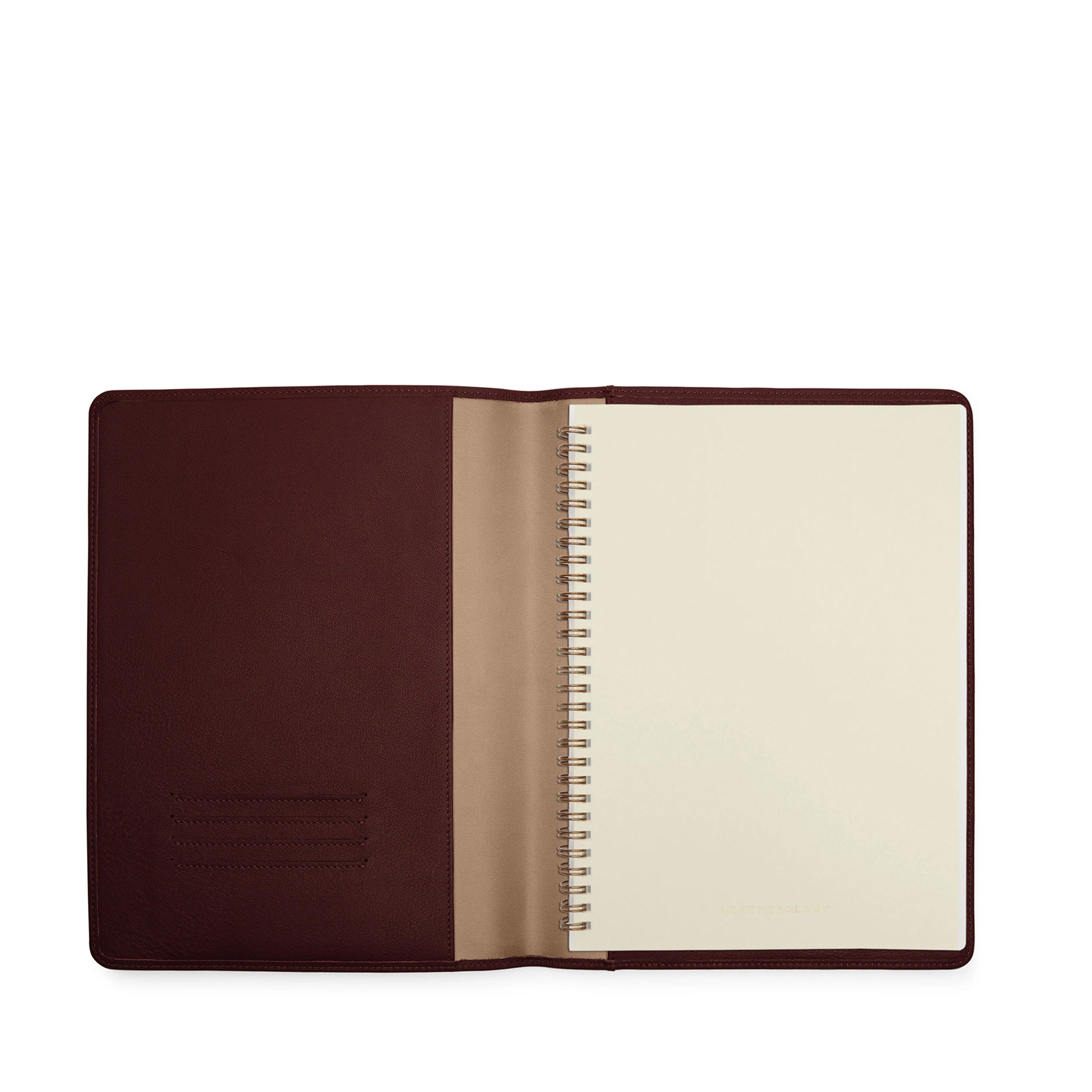 B5 Composition Standard Spiral Journal | Full grain leather