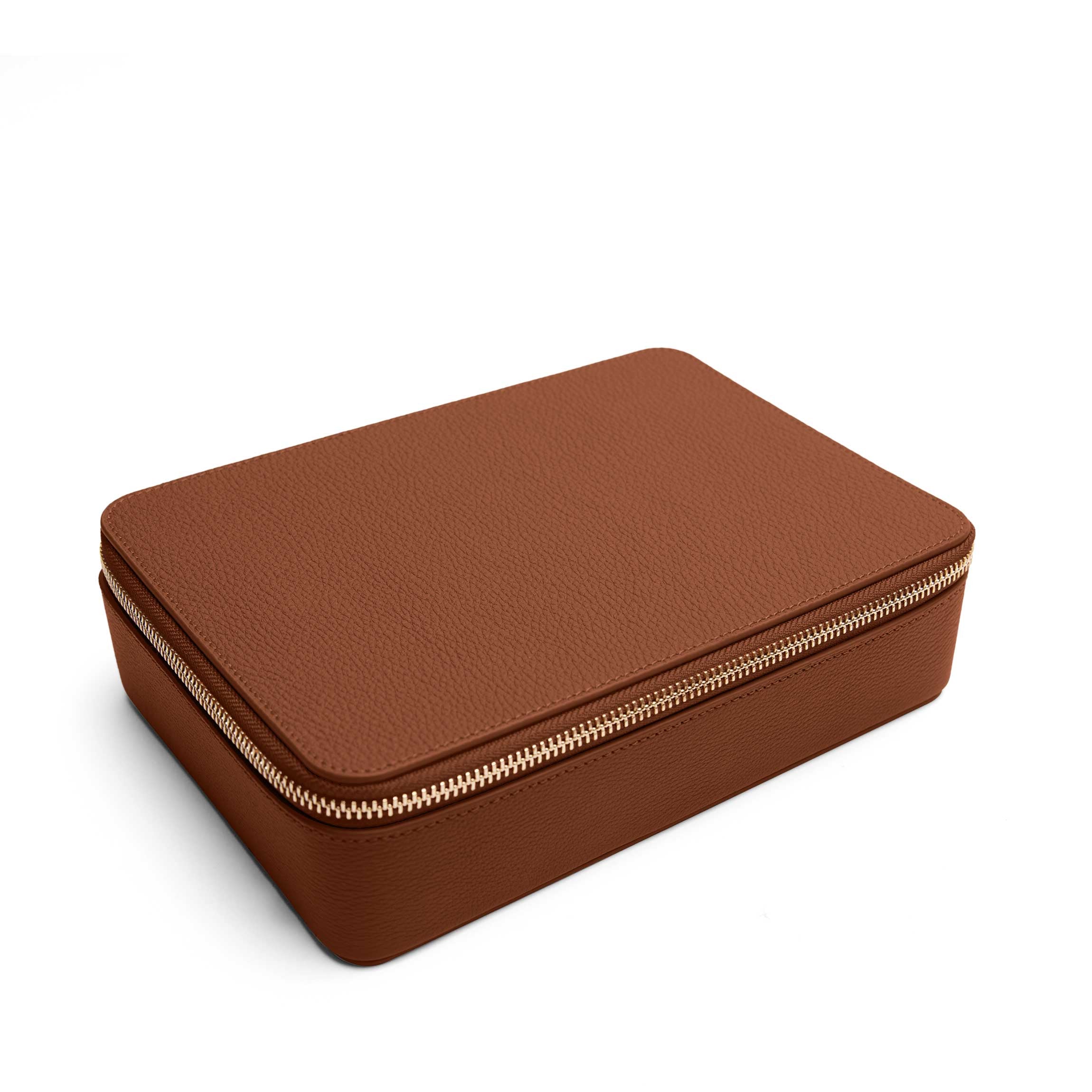Multi Sunglass Zip Case | Full grain leather, organized eyewear