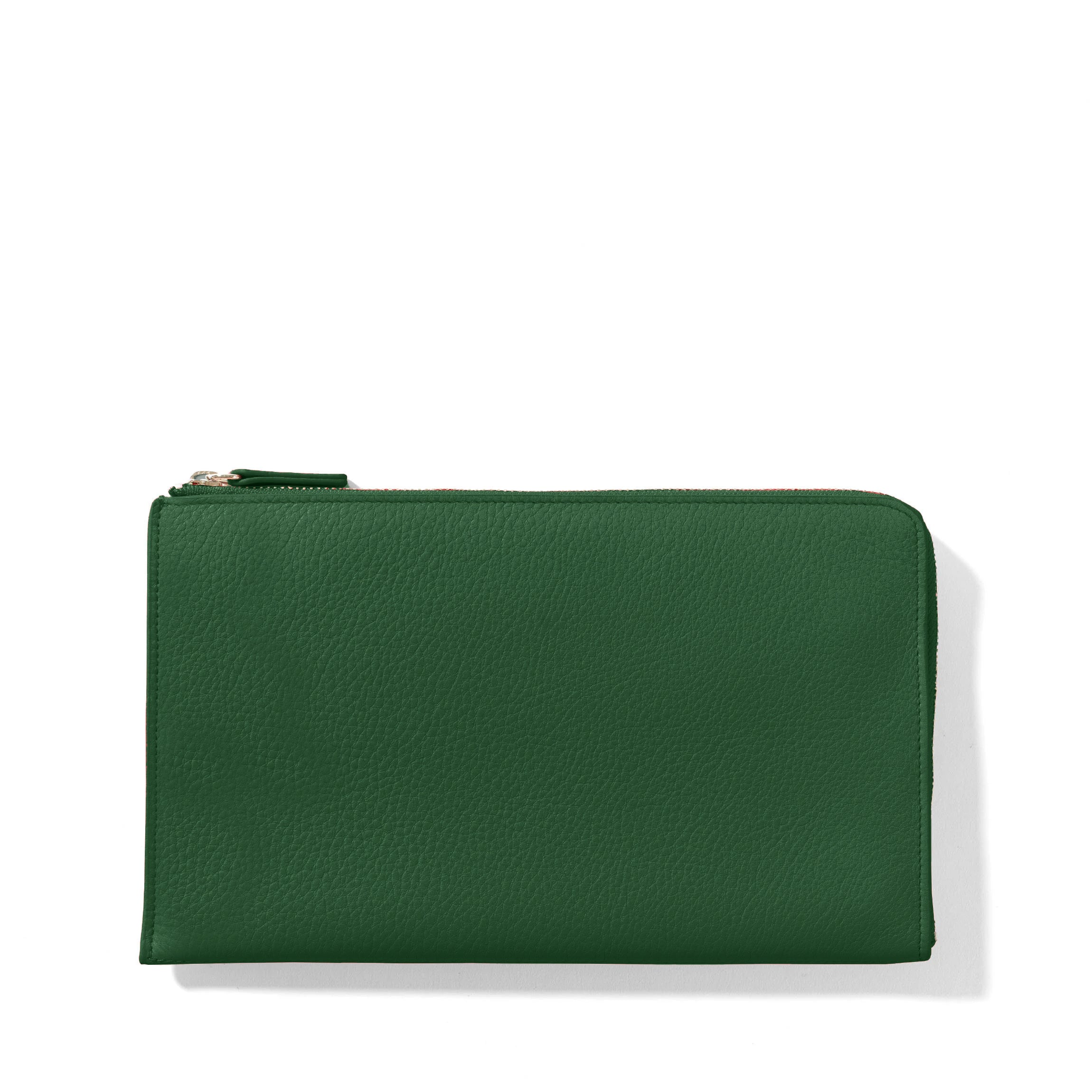 Slim Zip Travel Wallet | Full Grain Leather, Streamlined Travel