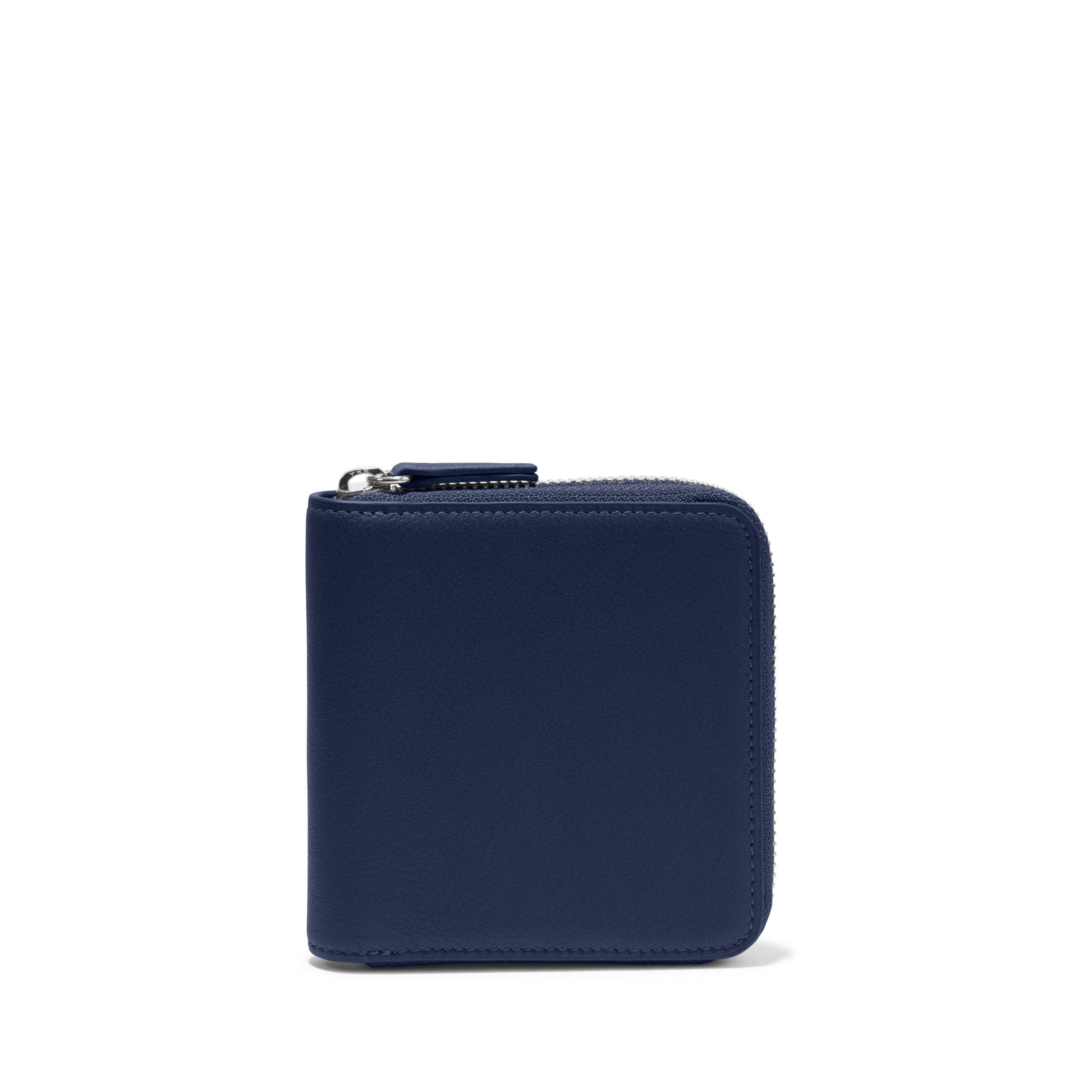 小物 LOMEI Zipper Compact Wallet NAVY BLUE 小物 LOMEI Zipper Compact Wallet NAVY BLUE Zipper Compact