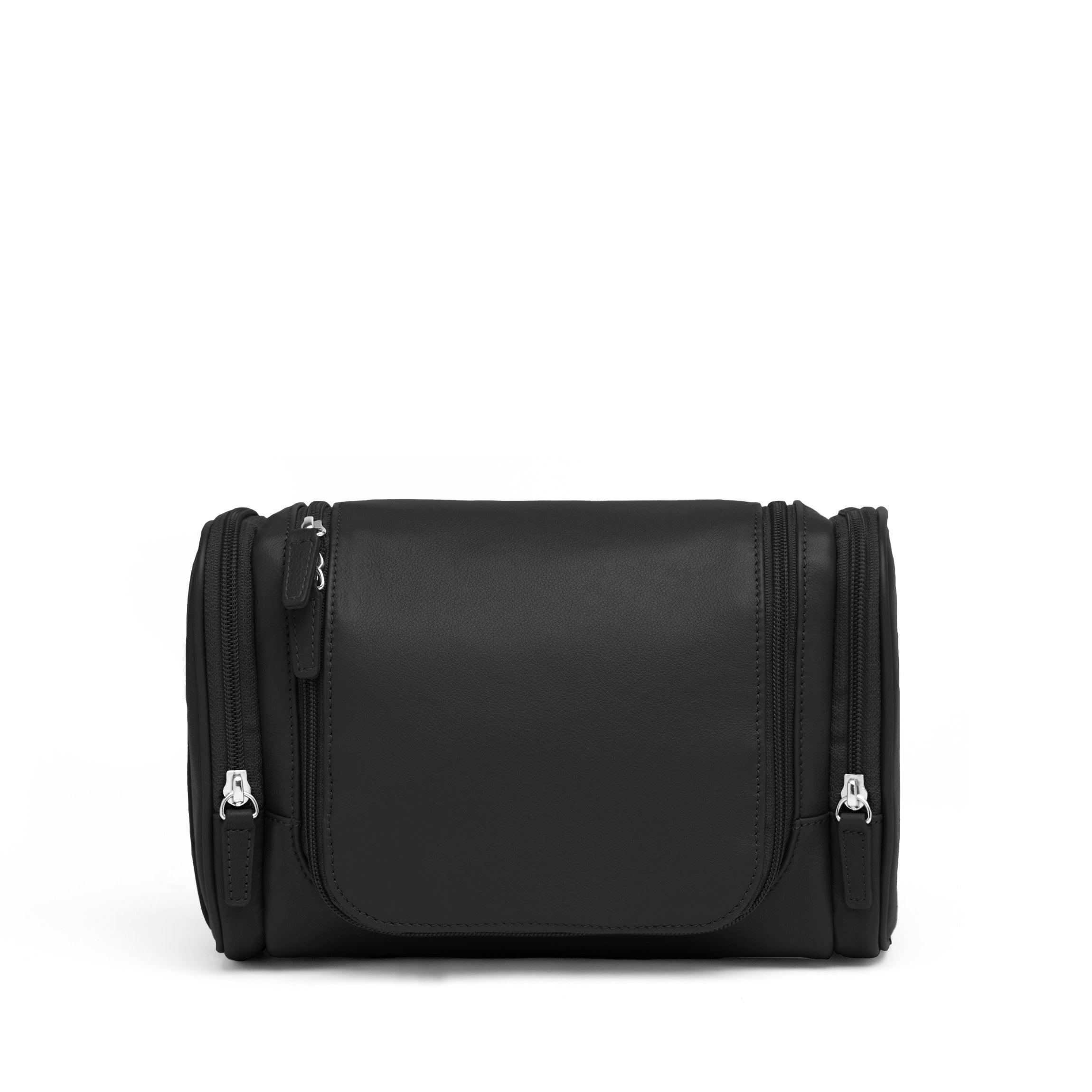 hanging travel toiletry bag small Small Hanging Toiletry Kit - Travel essential, Water-resistant - Black Onyx