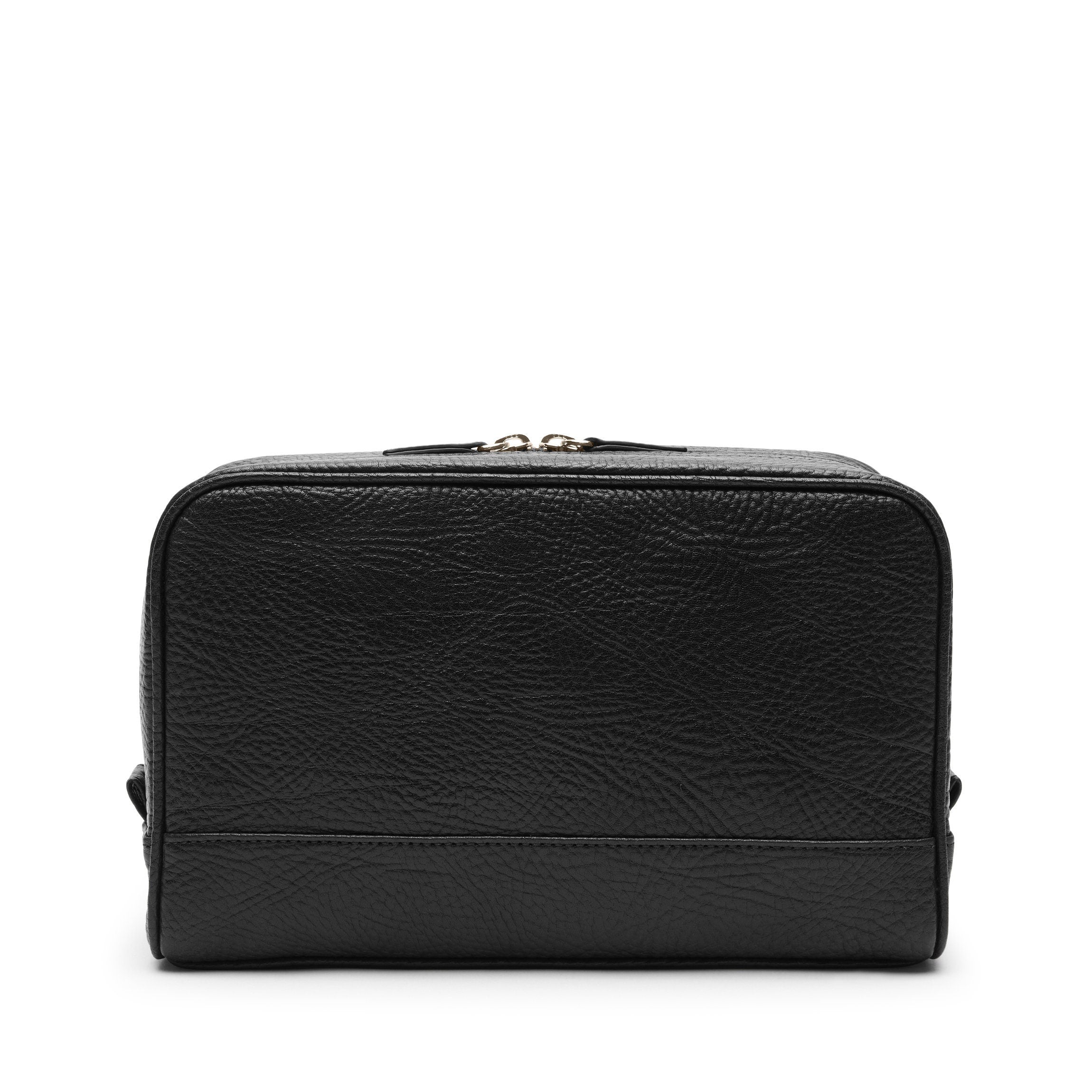 Top Zip Toiletry Bag | Full grain leather, essential travel
