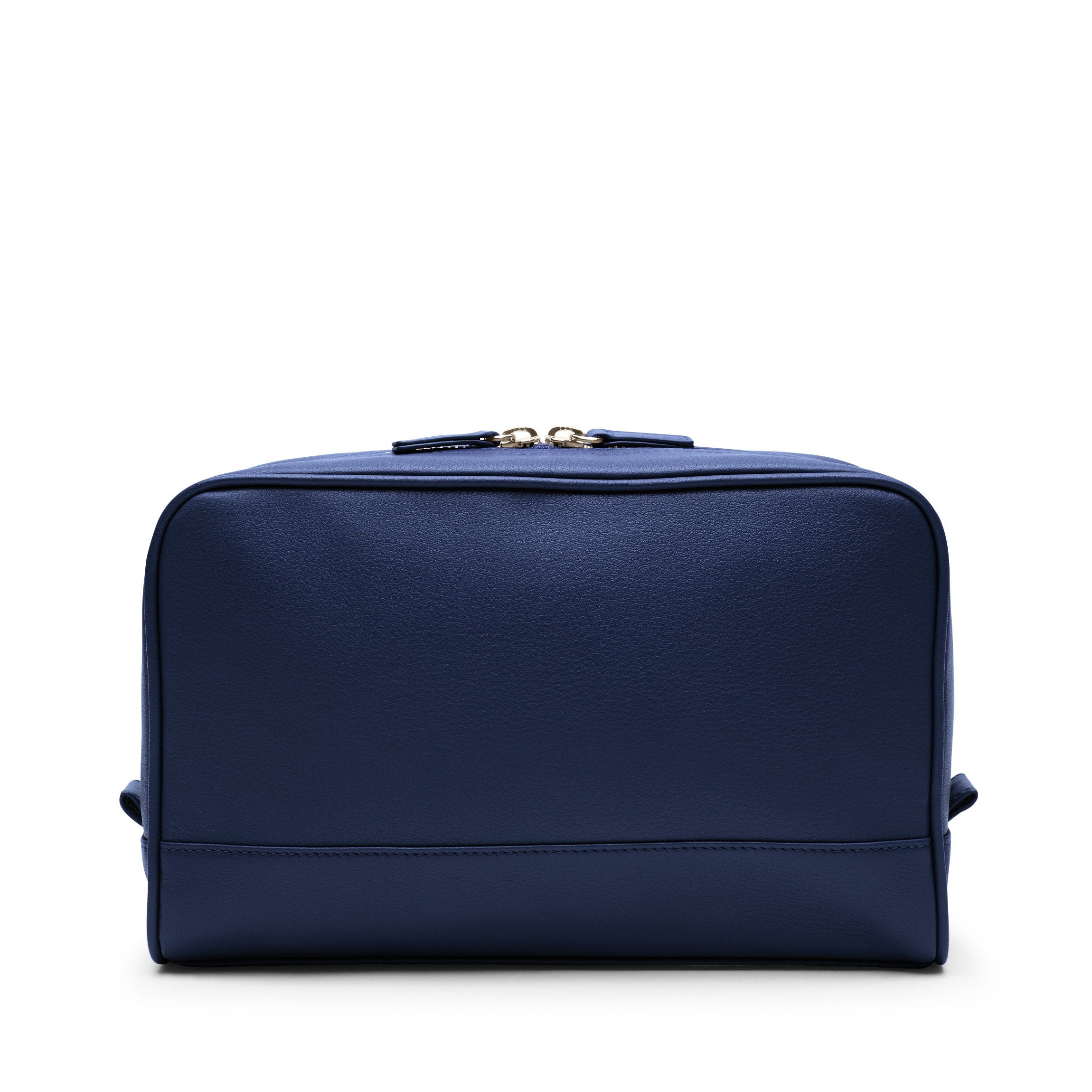 Top Zip Toiletry Bag | Full grain leather, essential travel