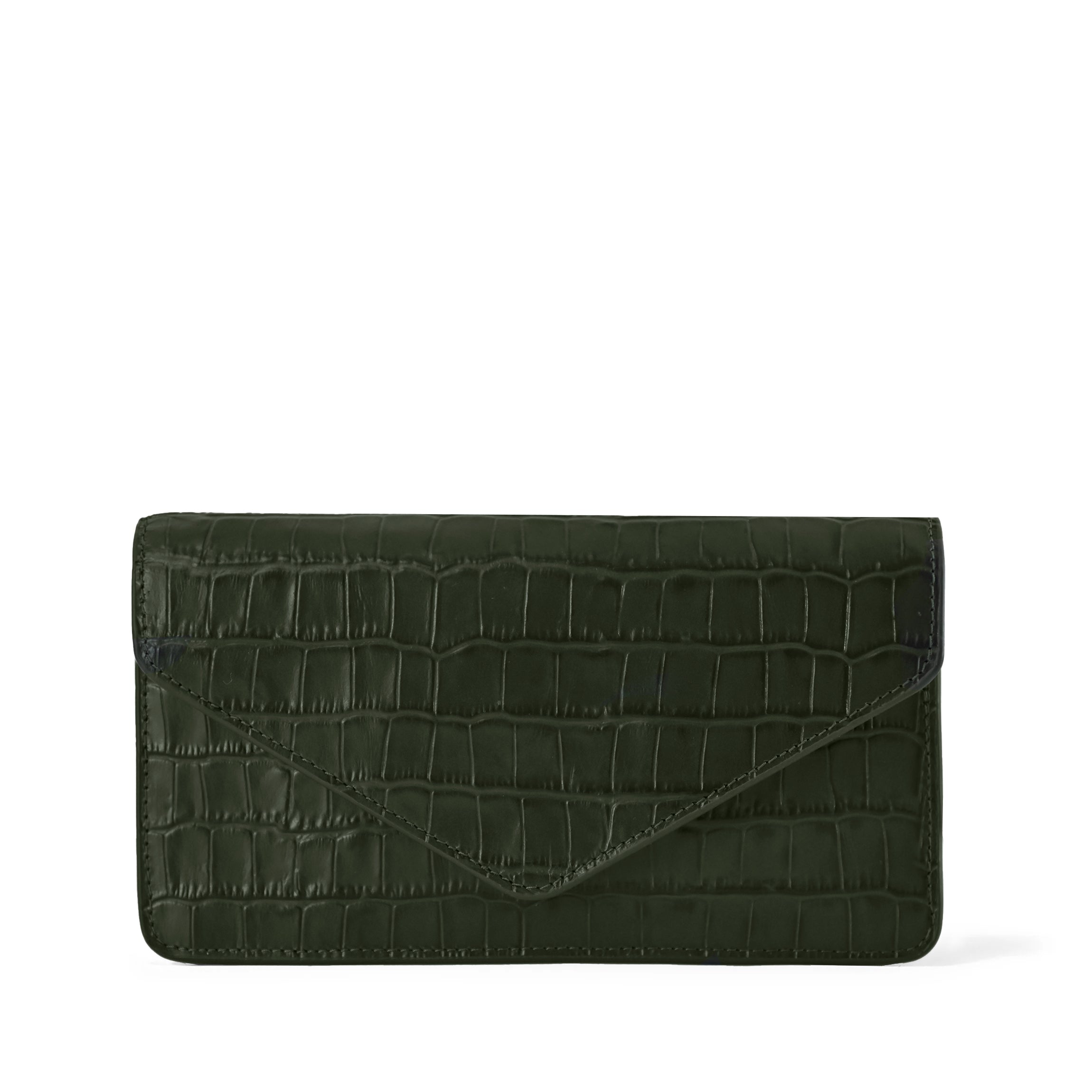 Small Willow Envelope | Full grain leather, minimal everyday bag