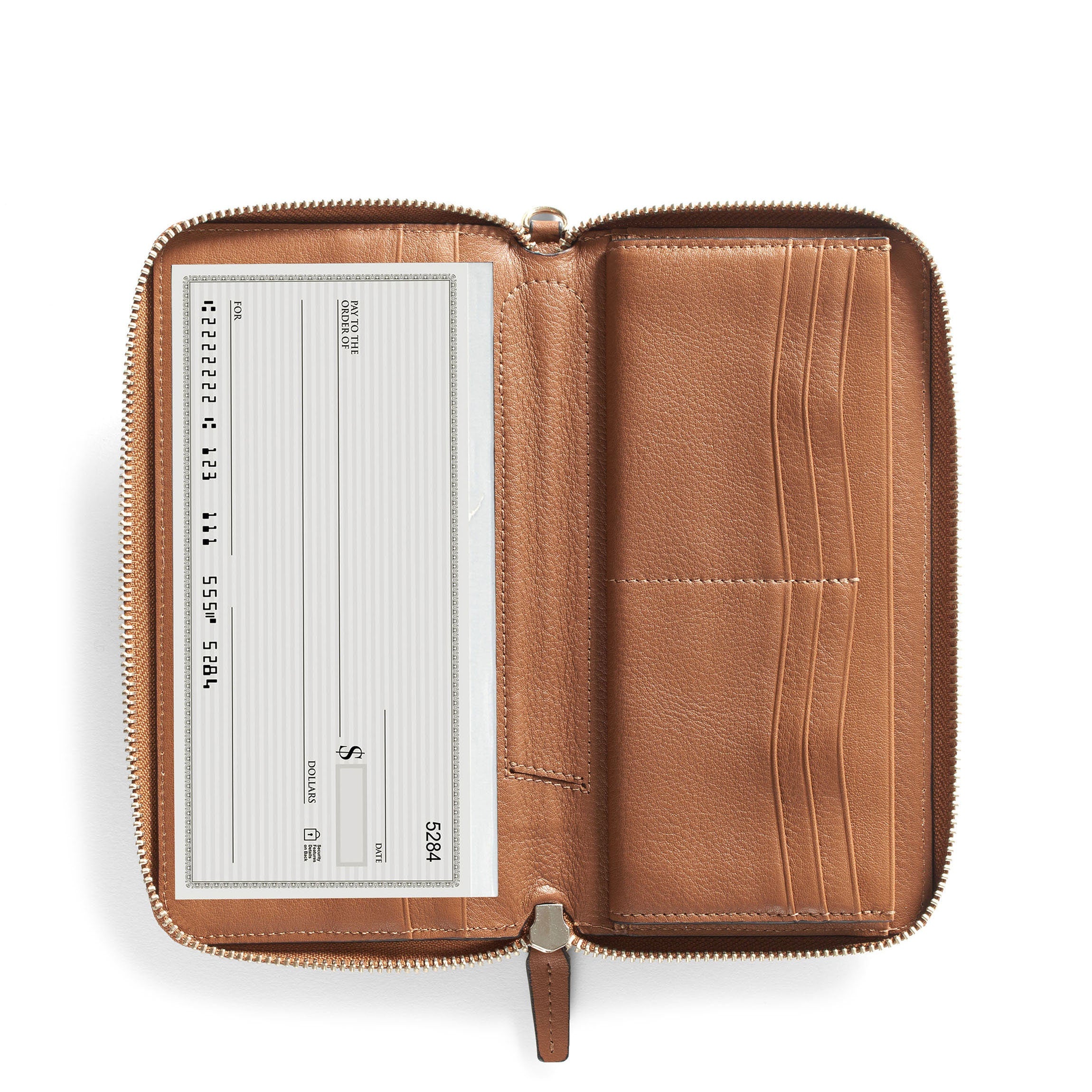 Windsor Checkbook Wallet | Full Grain Leather, Organized Finances