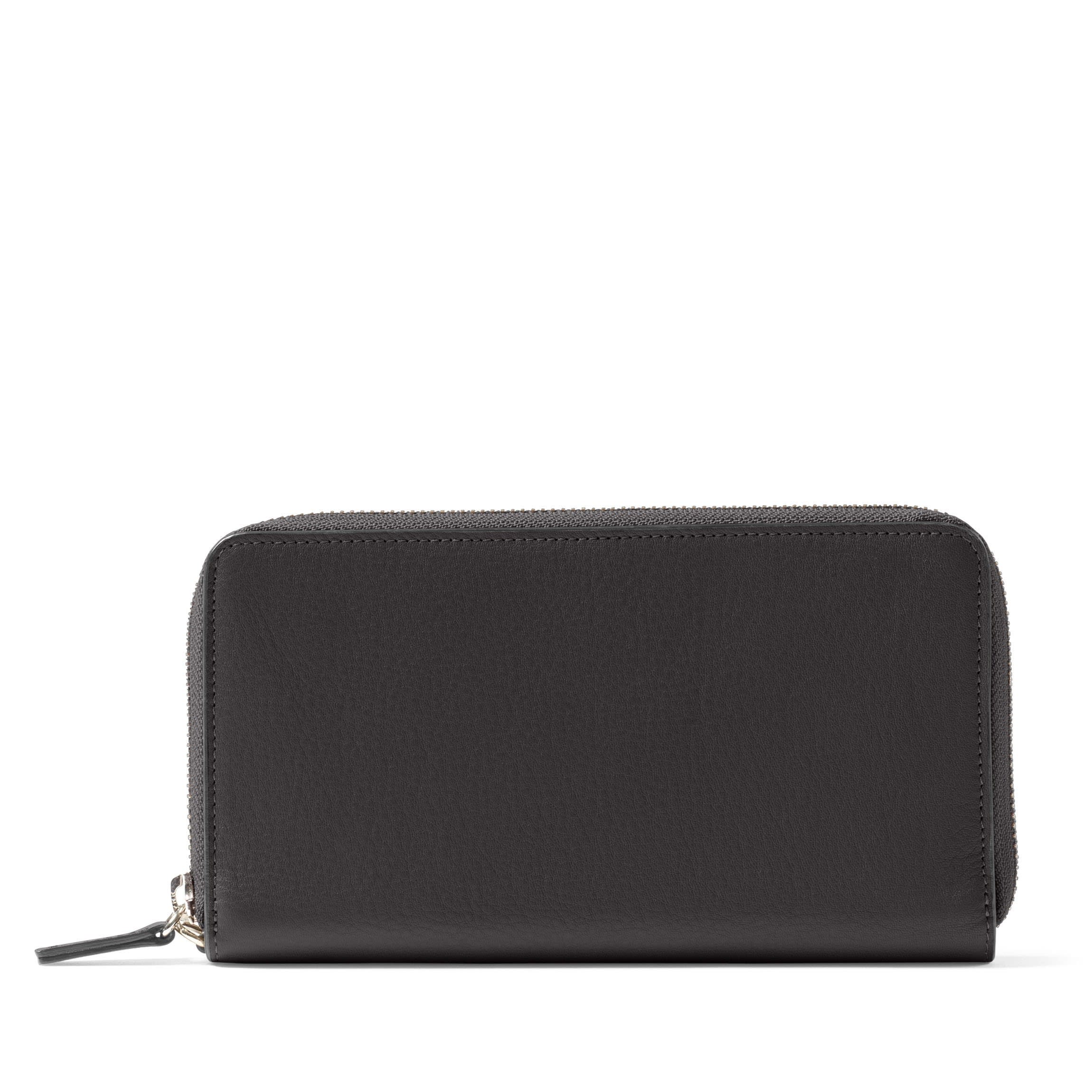 Windsor Flat Zip Wallet | Full grain leather, sleek and practical