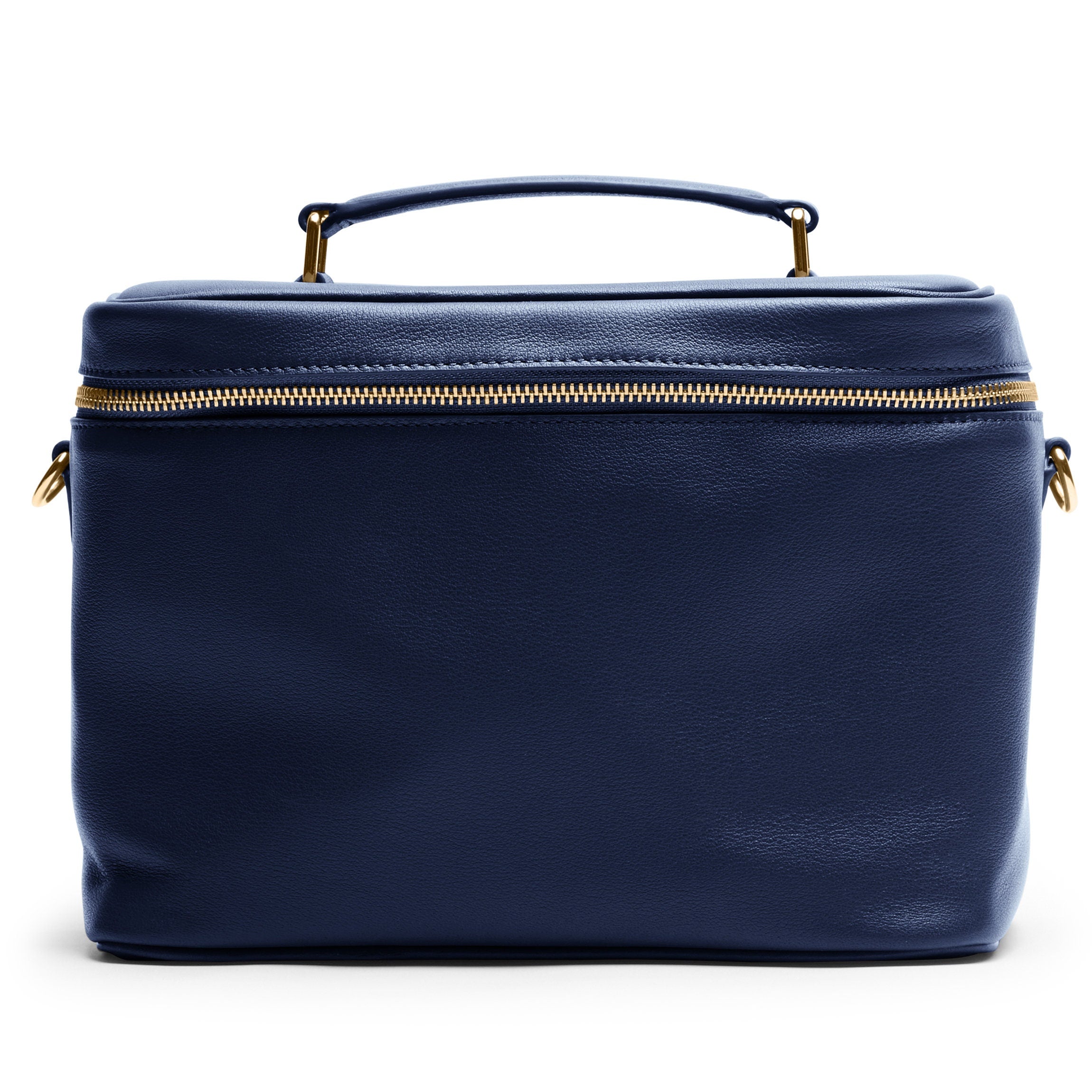 XL Train Case Full grain leather, spacious travel storage