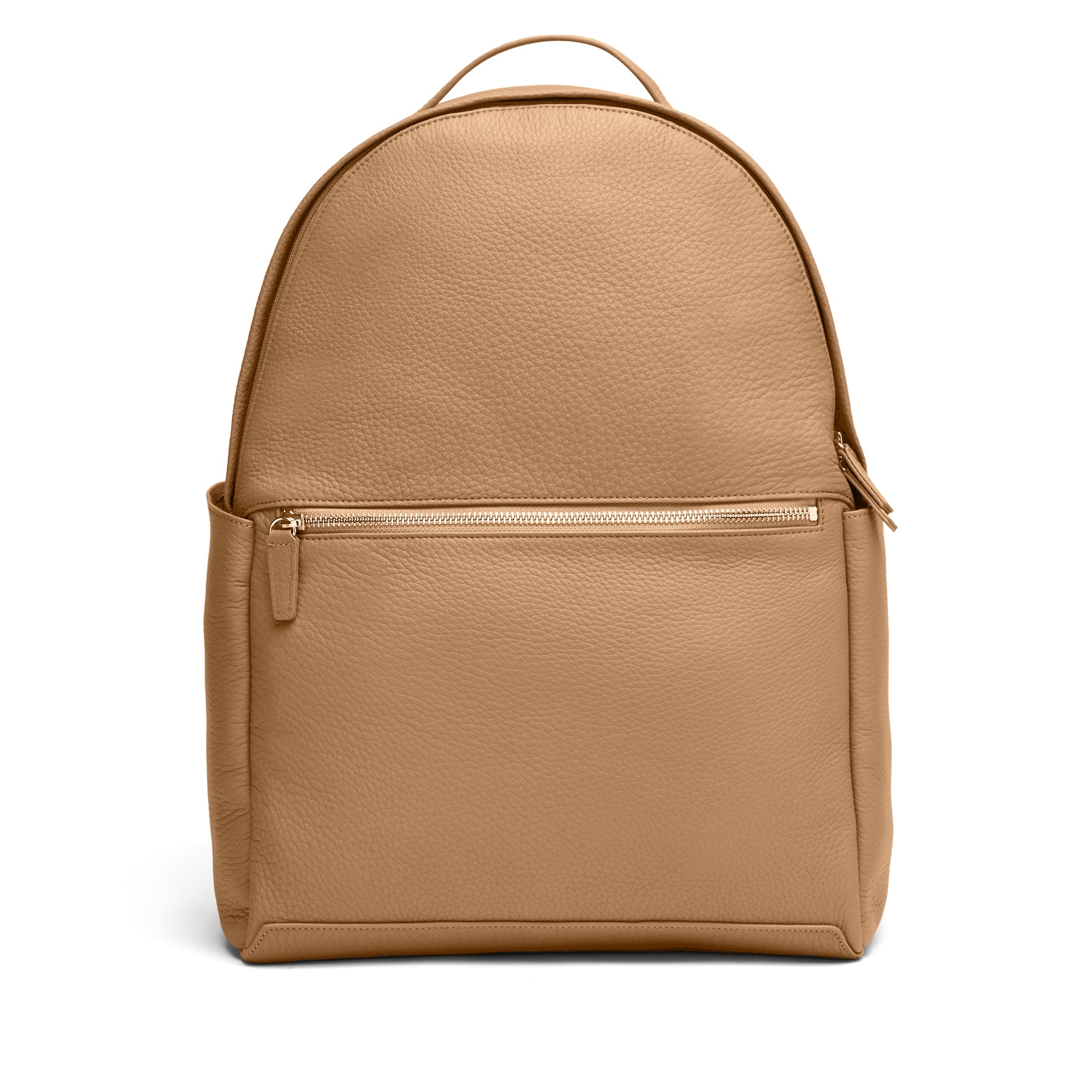 Mesh Backpack Leder Rucksack Camel Sloan Large Backpack Full Grain