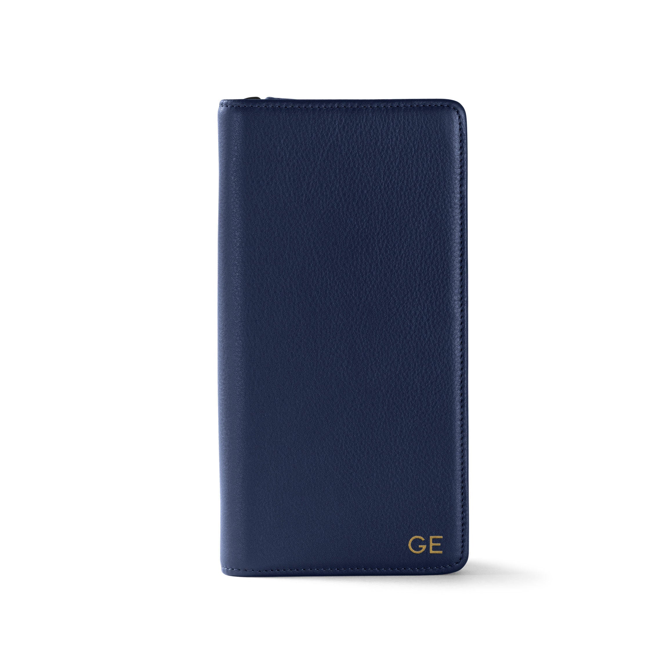 小物 HUMAN MADE LEATHER ZIP WALLET NAVY 小物 HUMAN MADE LEATHER ZIP WALLET NAVY Human Made - Leather